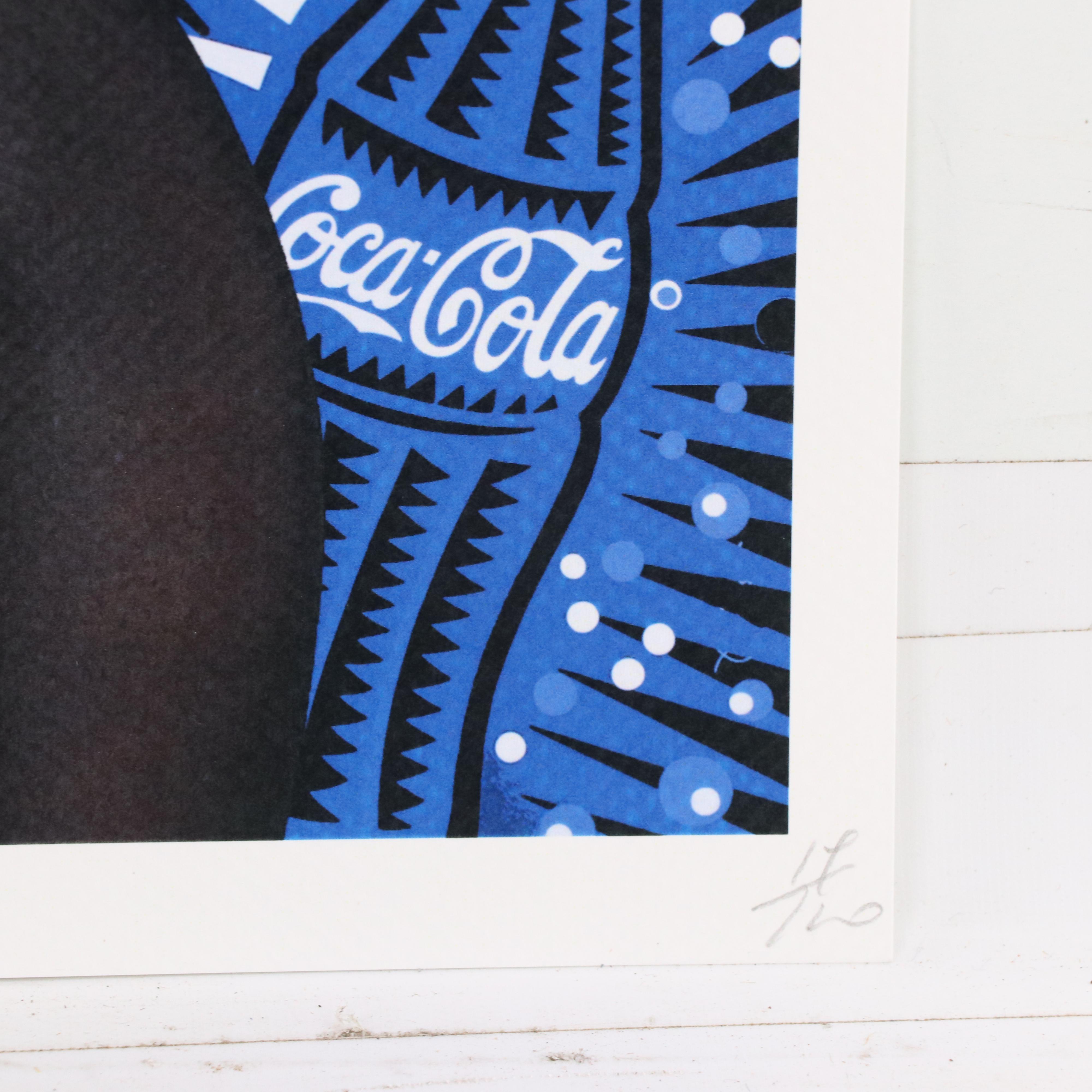 Death NYC Pop Art Graphic Print of Taylor Swift x Coca-Cola, 2023