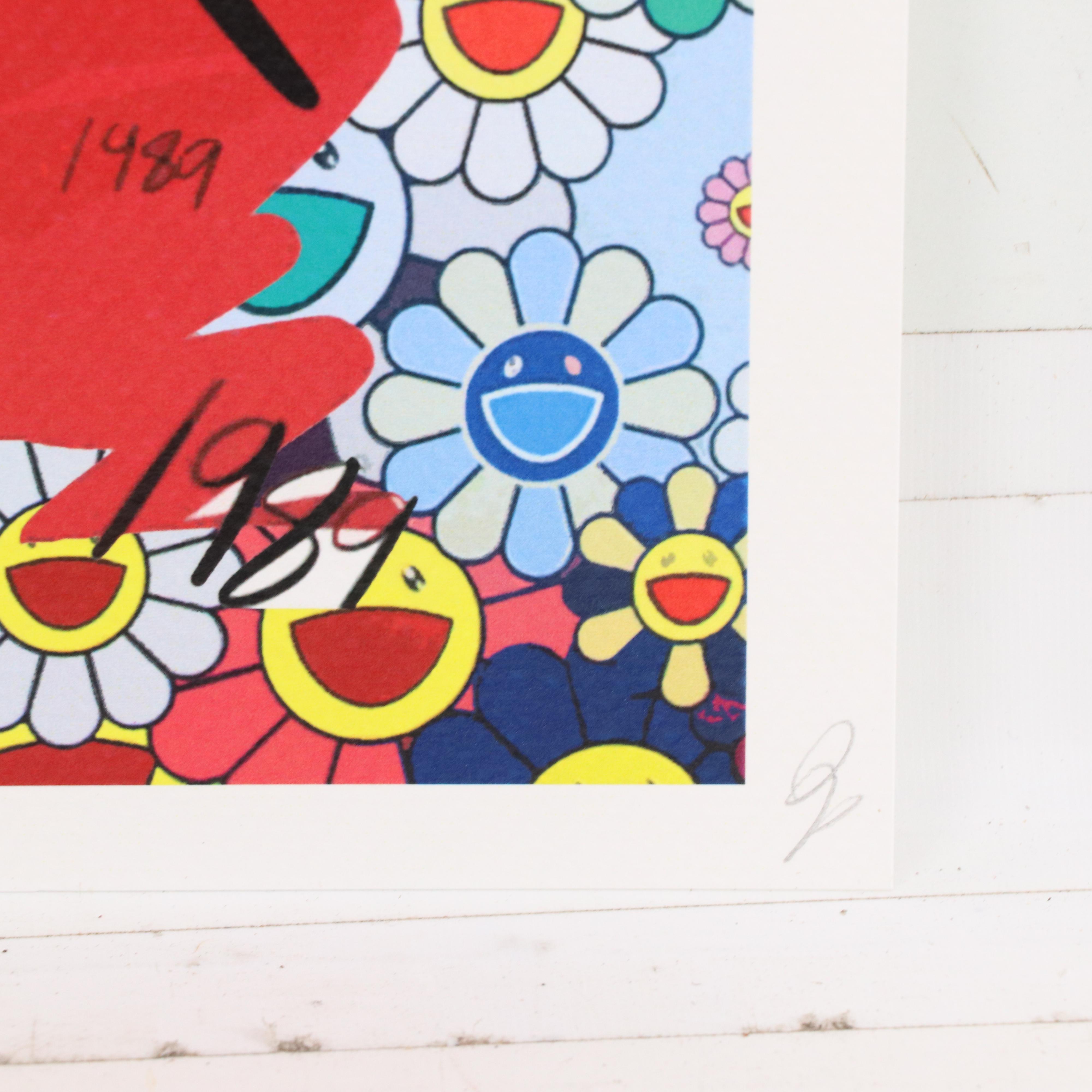 Death NYC Pop Art Graphic Print of Taylor Swift x Takashi Murakami, 2023