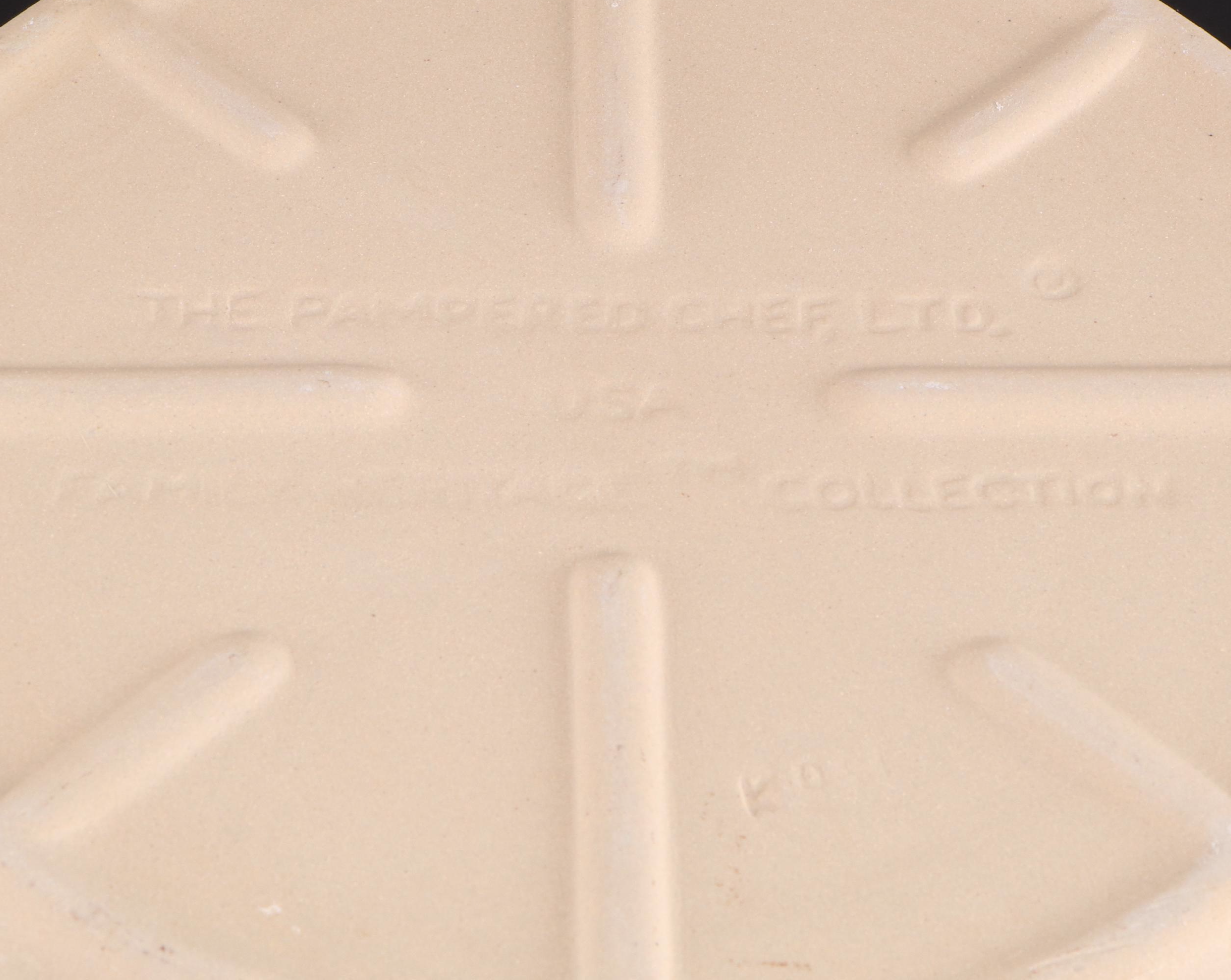 Pampered Chef Stoneware Baking Dishes with Other Stainless Steel  Pots and Pans