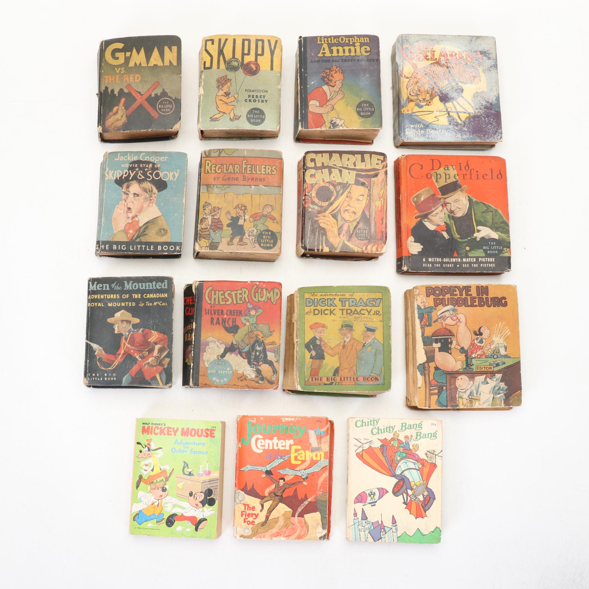 "David Copperfield," "Popeye in Puddleburg," and More Big Little Books