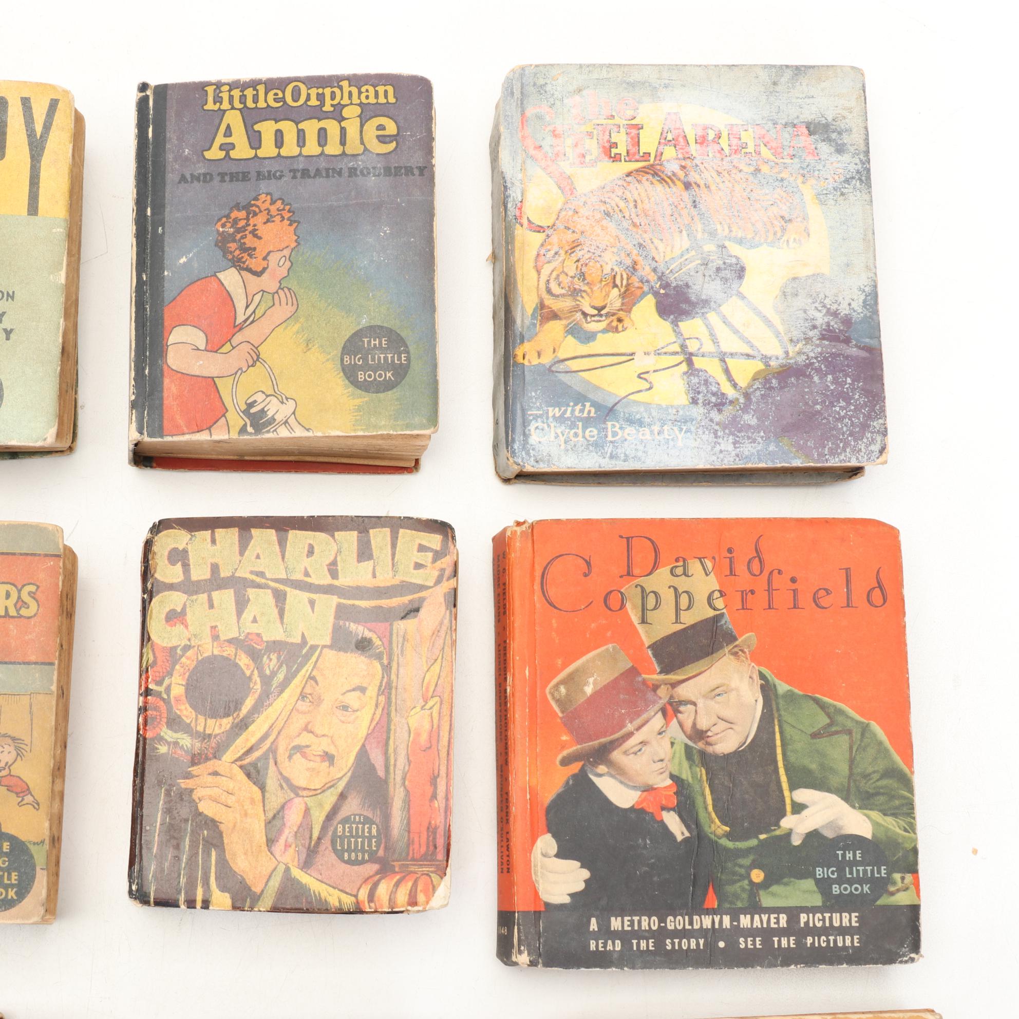 "David Copperfield," "Popeye in Puddleburg," and More Big Little Books