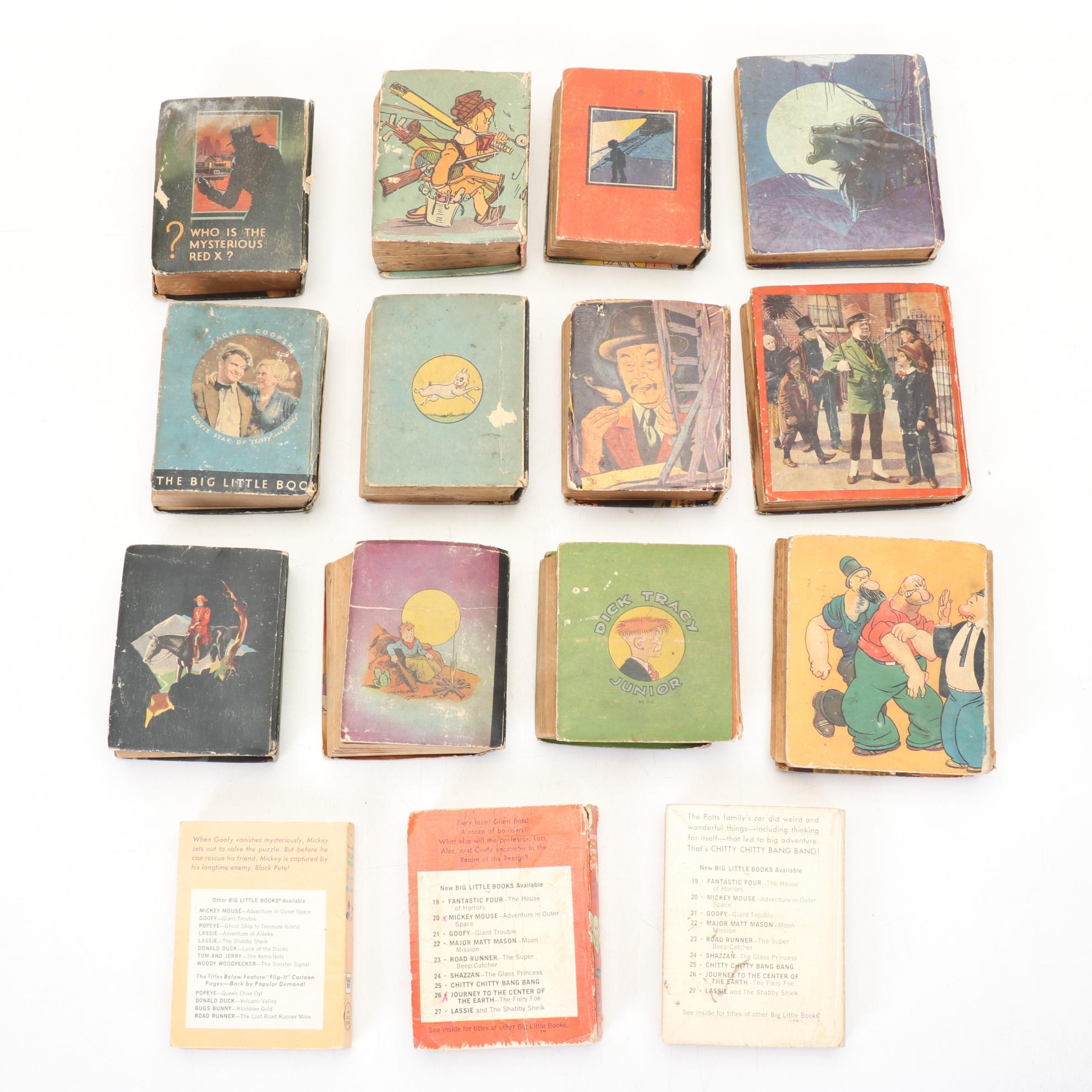 "David Copperfield," "Popeye in Puddleburg," and More Big Little Books