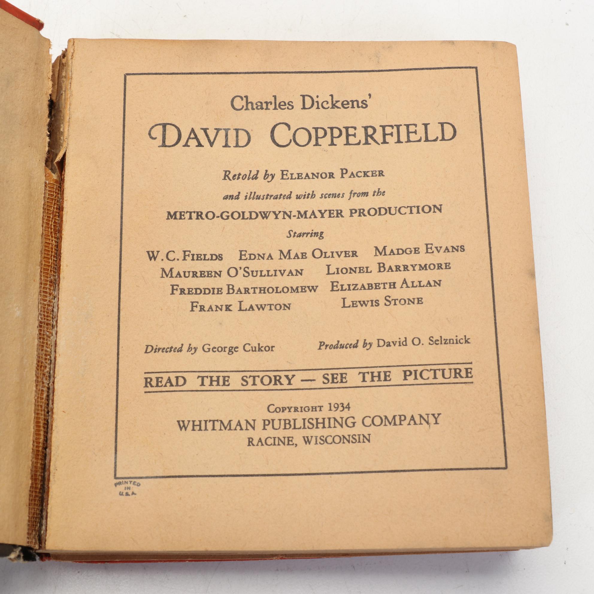 "David Copperfield," "Popeye in Puddleburg," and More Big Little Books