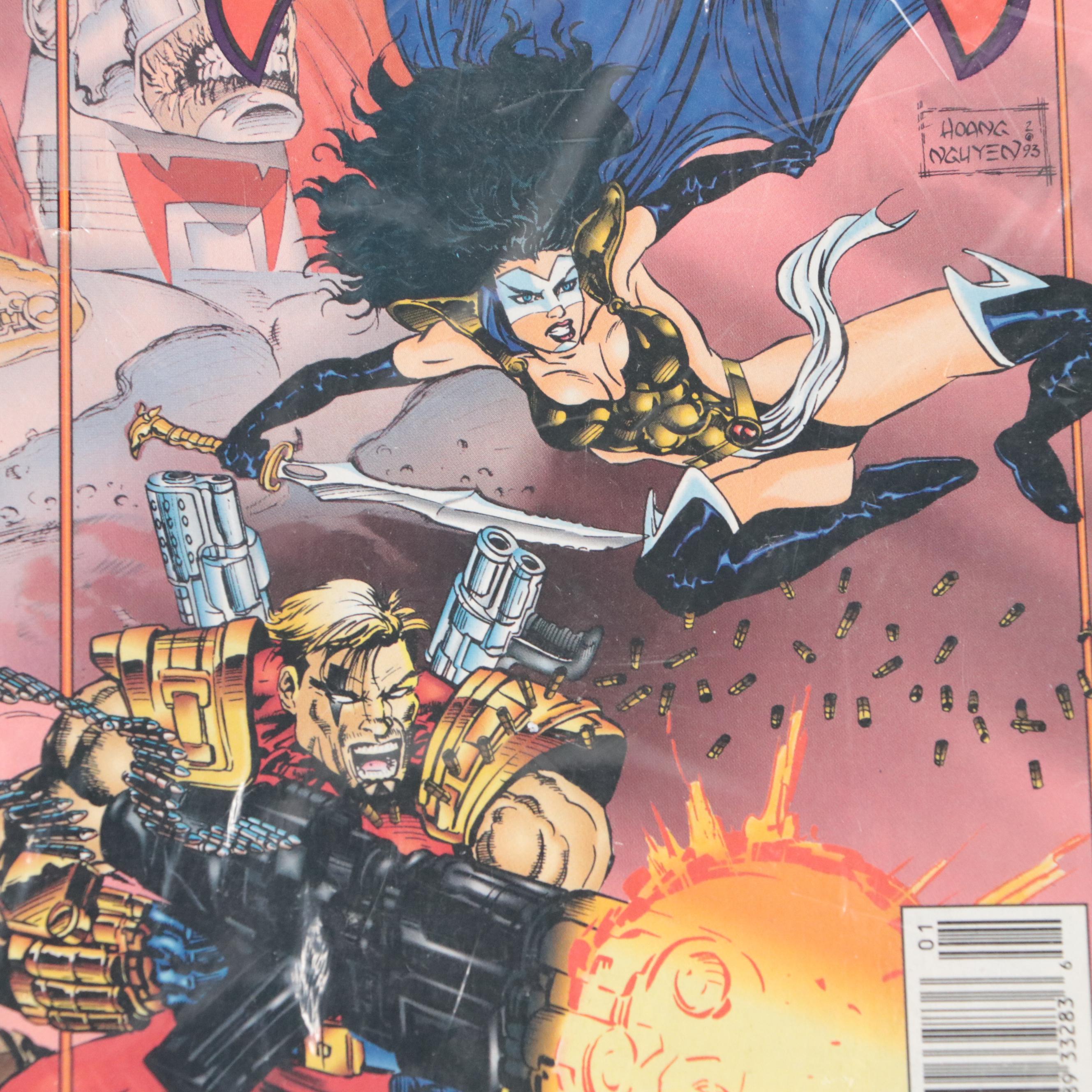 Bronze to Modern Age Comic Books Featuring "Mantra" Issue #1 and "Sad Sack"