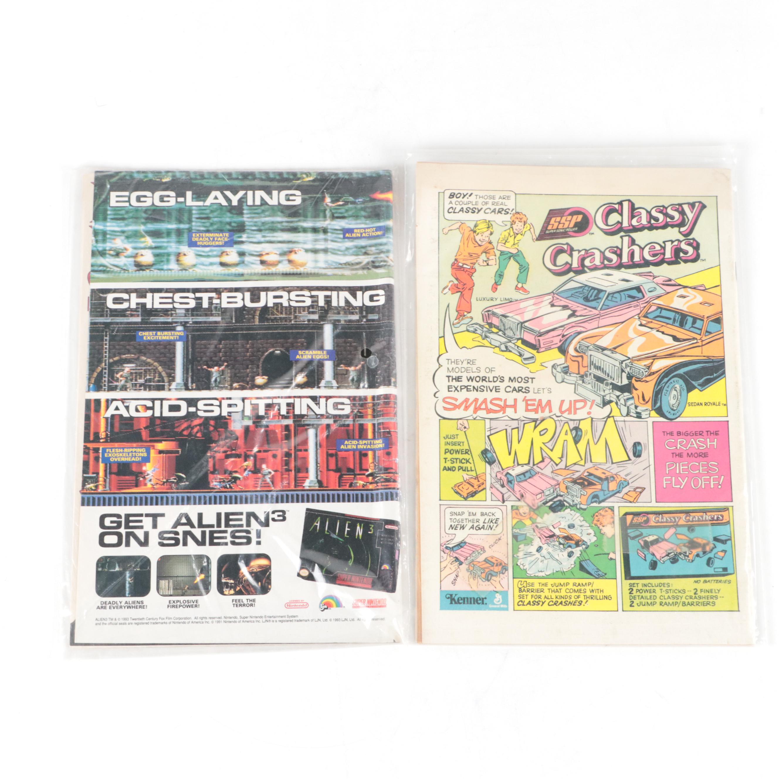 Bronze to Modern Age Comic Books Featuring "Mantra" Issue #1 and "Sad Sack"