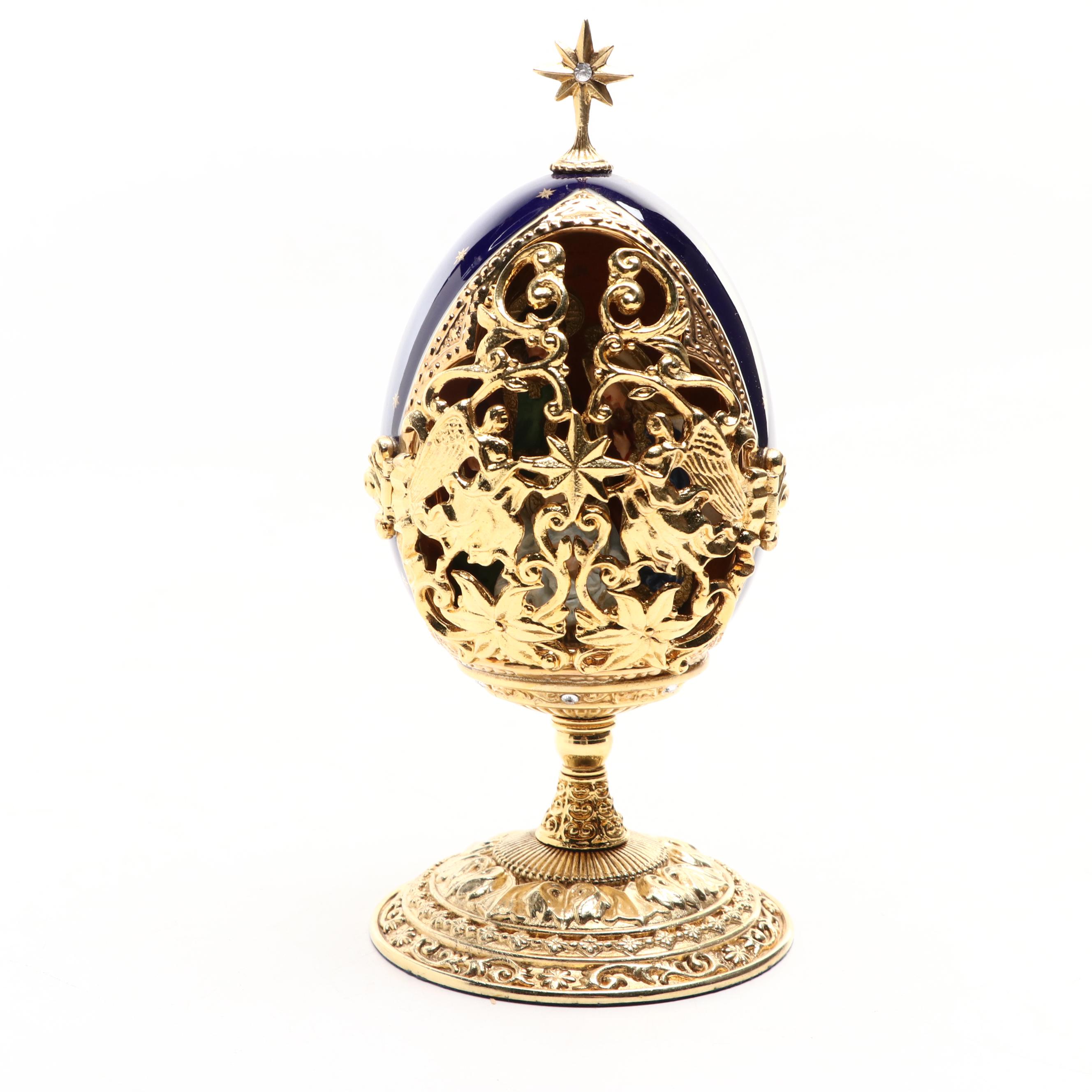 Franklin Mint House of Fabergé "A King is Born" Limited Edition