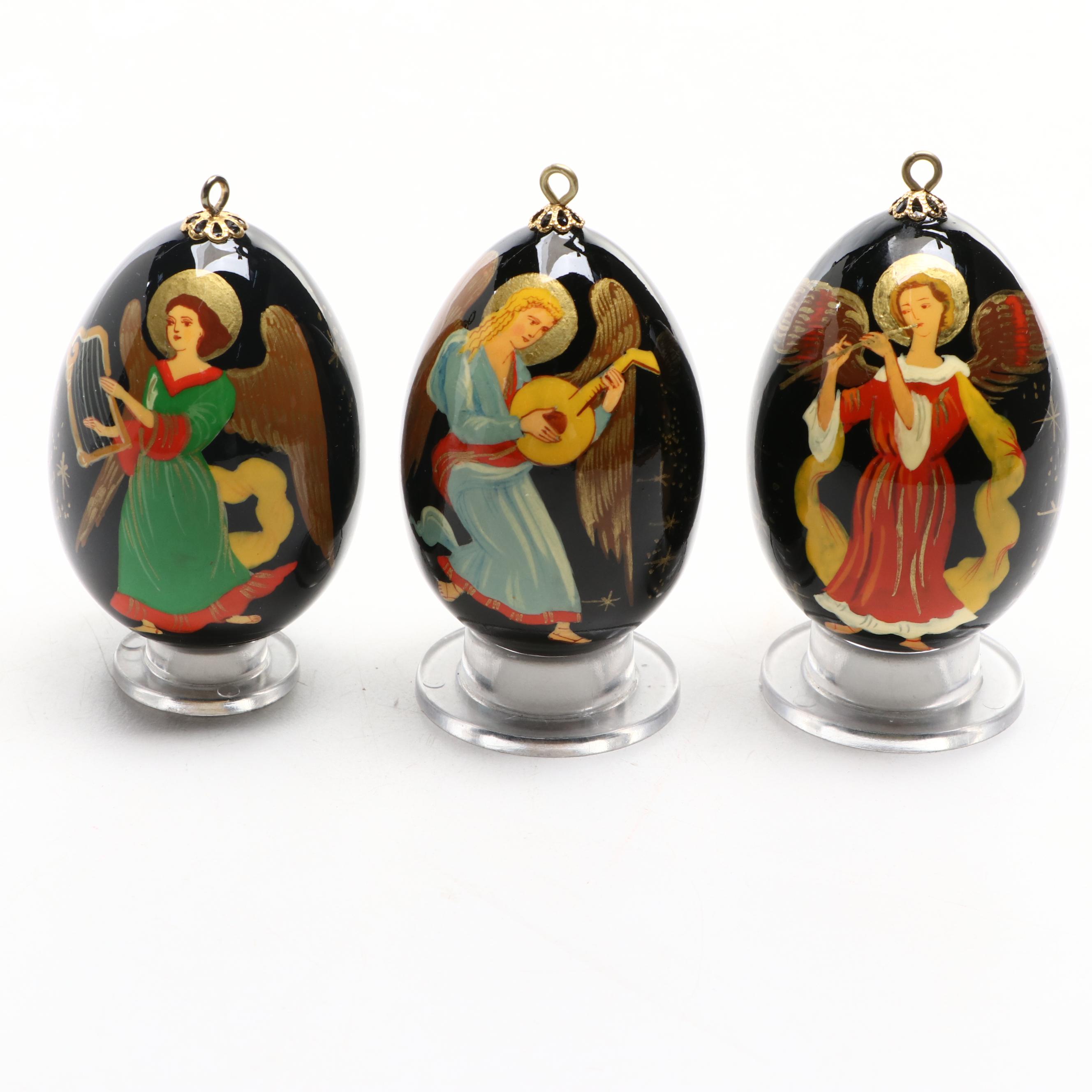 Annual Christmas Russian Troika Eggs