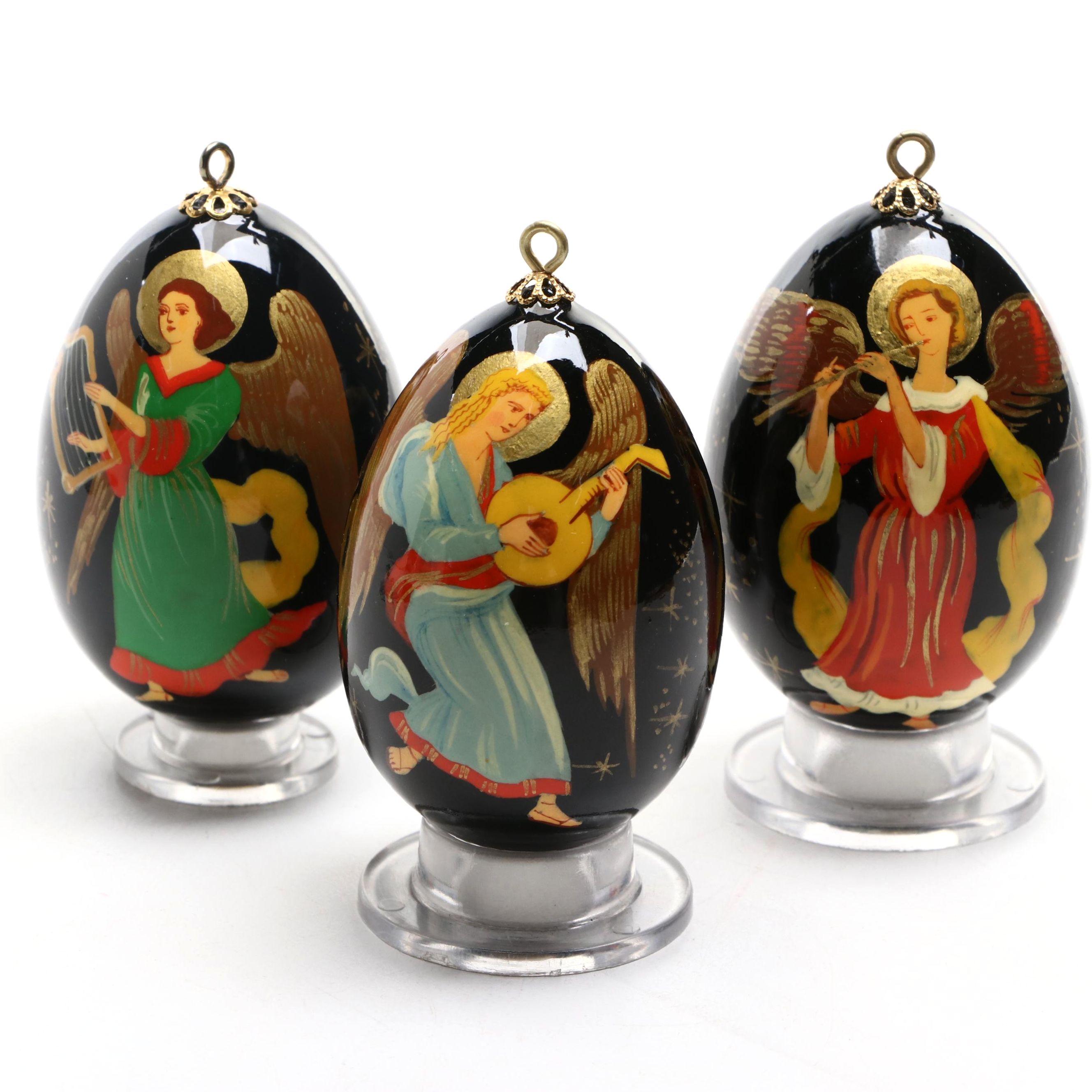 Annual Christmas Russian Troika Eggs