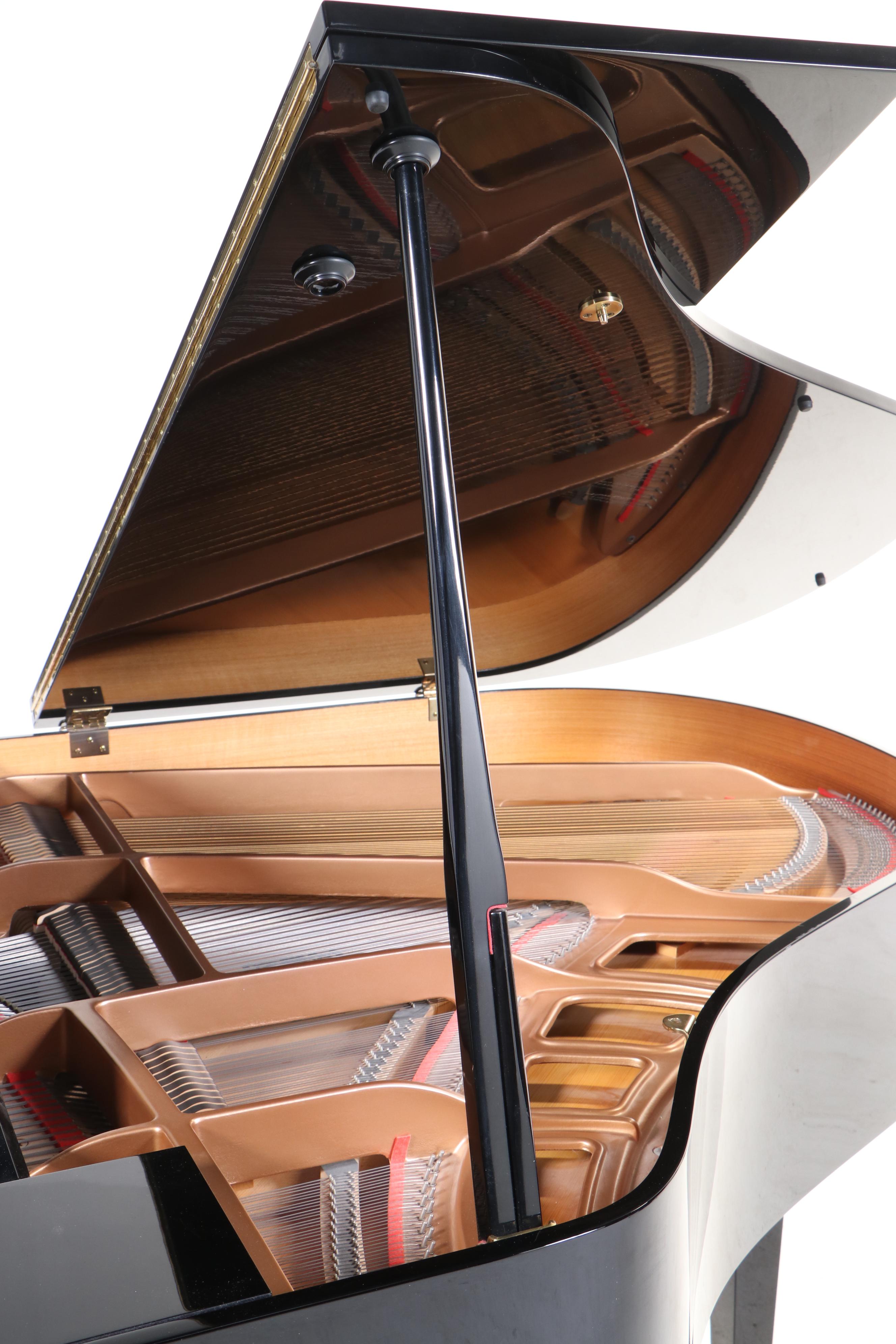 Yamaha Black-Lacquered Baby Grand Piano with Disklavier System