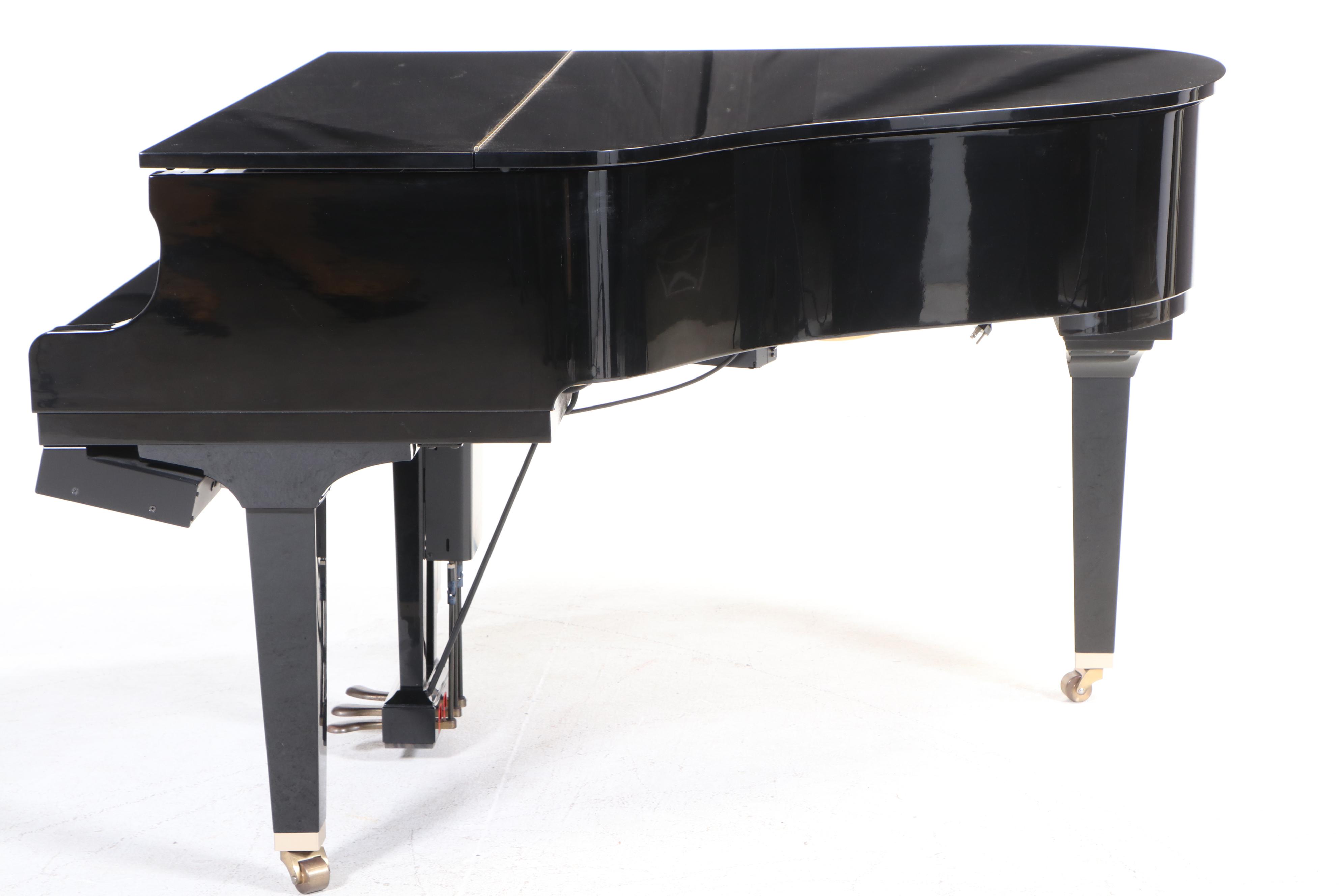 Yamaha Black-Lacquered Baby Grand Piano with Disklavier System