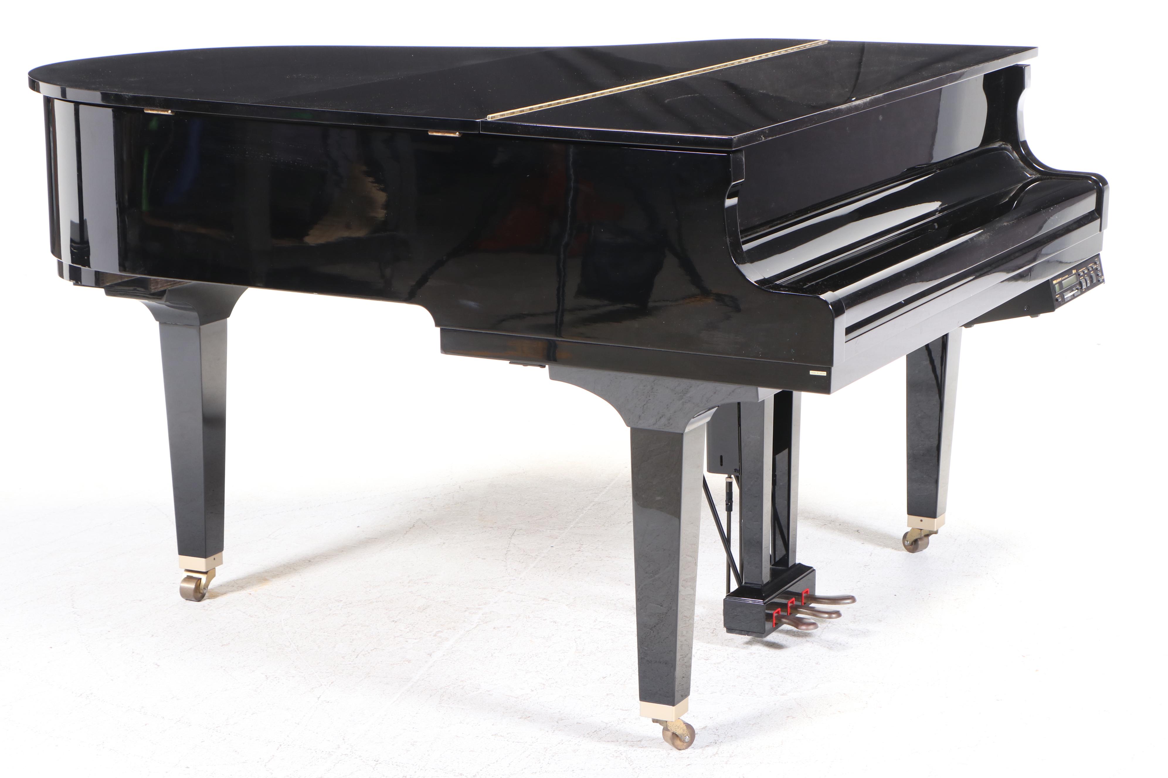 Yamaha Black-Lacquered Baby Grand Piano with Disklavier System