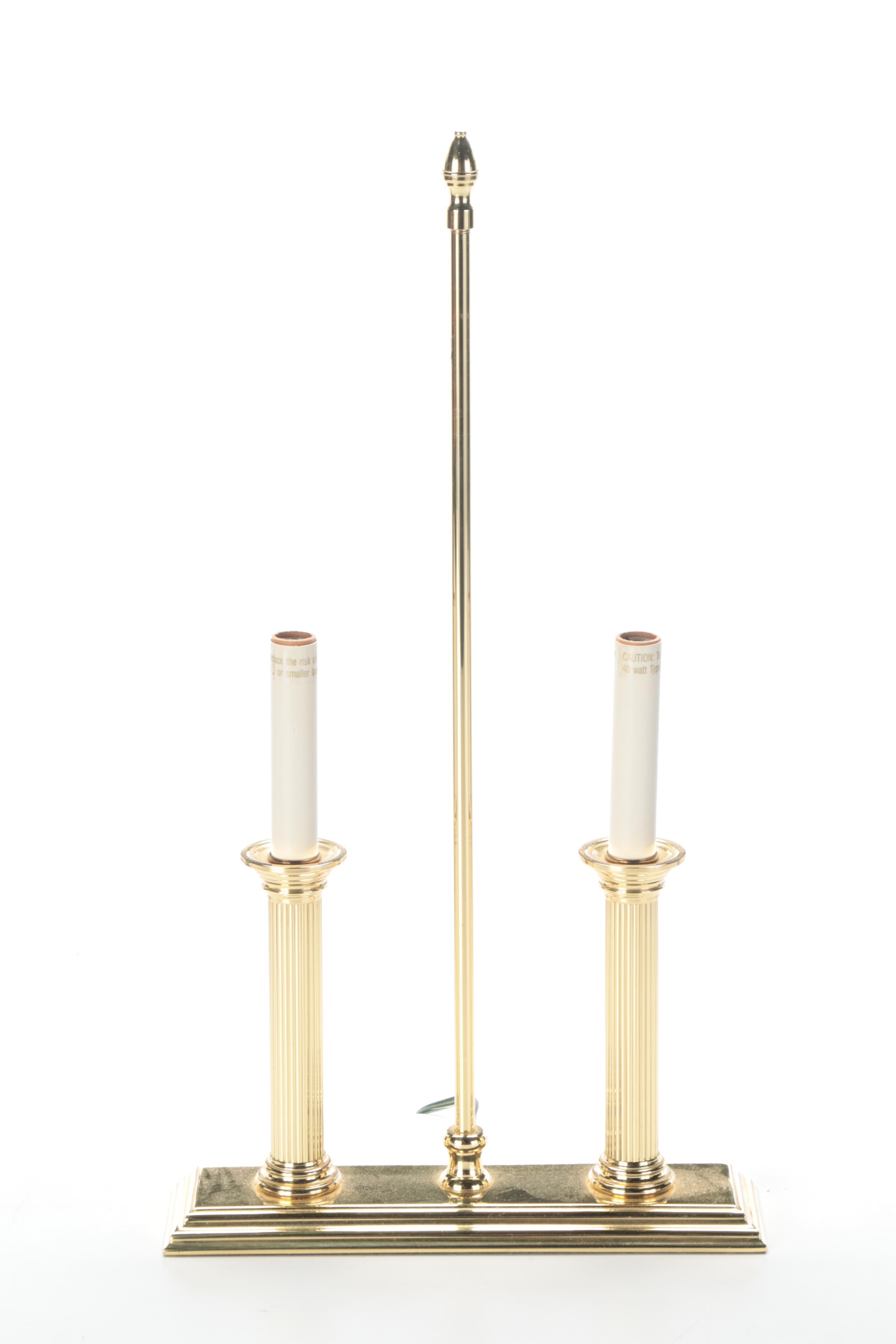 Baldwin Brass Bouillotte Table Lamp