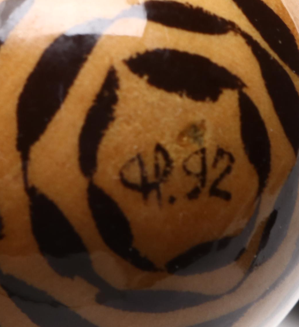 Hand-Painted Russian Style Lacquered Wood Egg Figurines with Stands