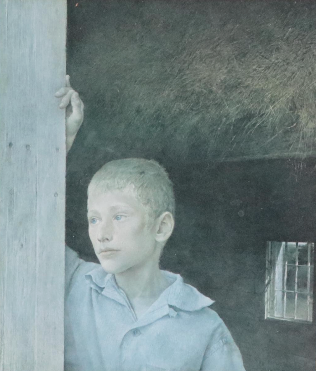 Collotype after Andrew Wyeth's "Albert's Son"