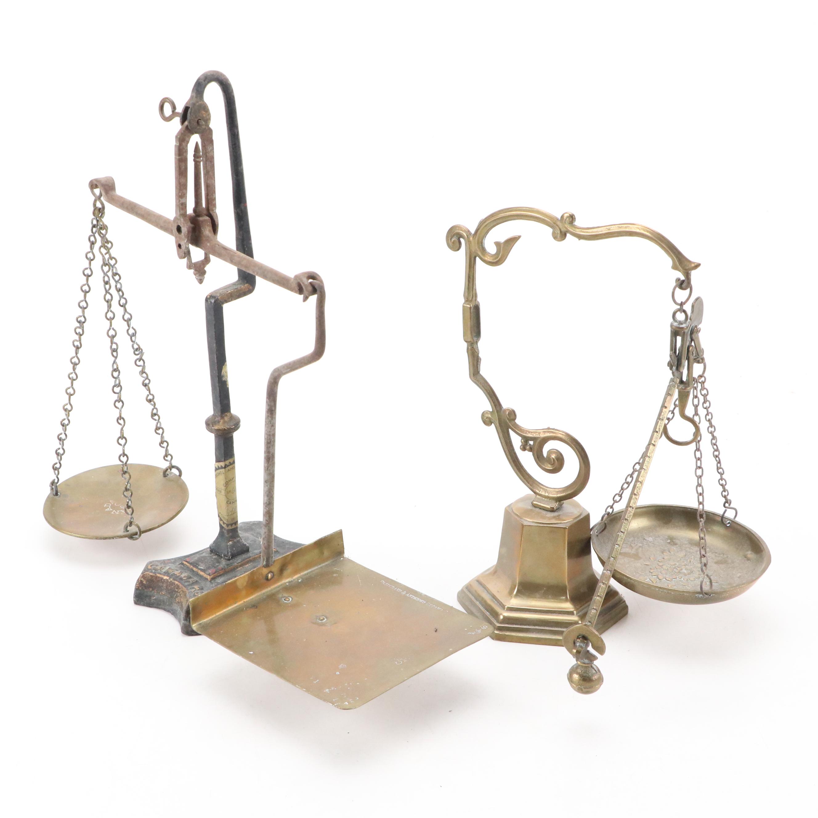 Pritchard & Andrews Canadian Balance Scale with Italian Balance Scale