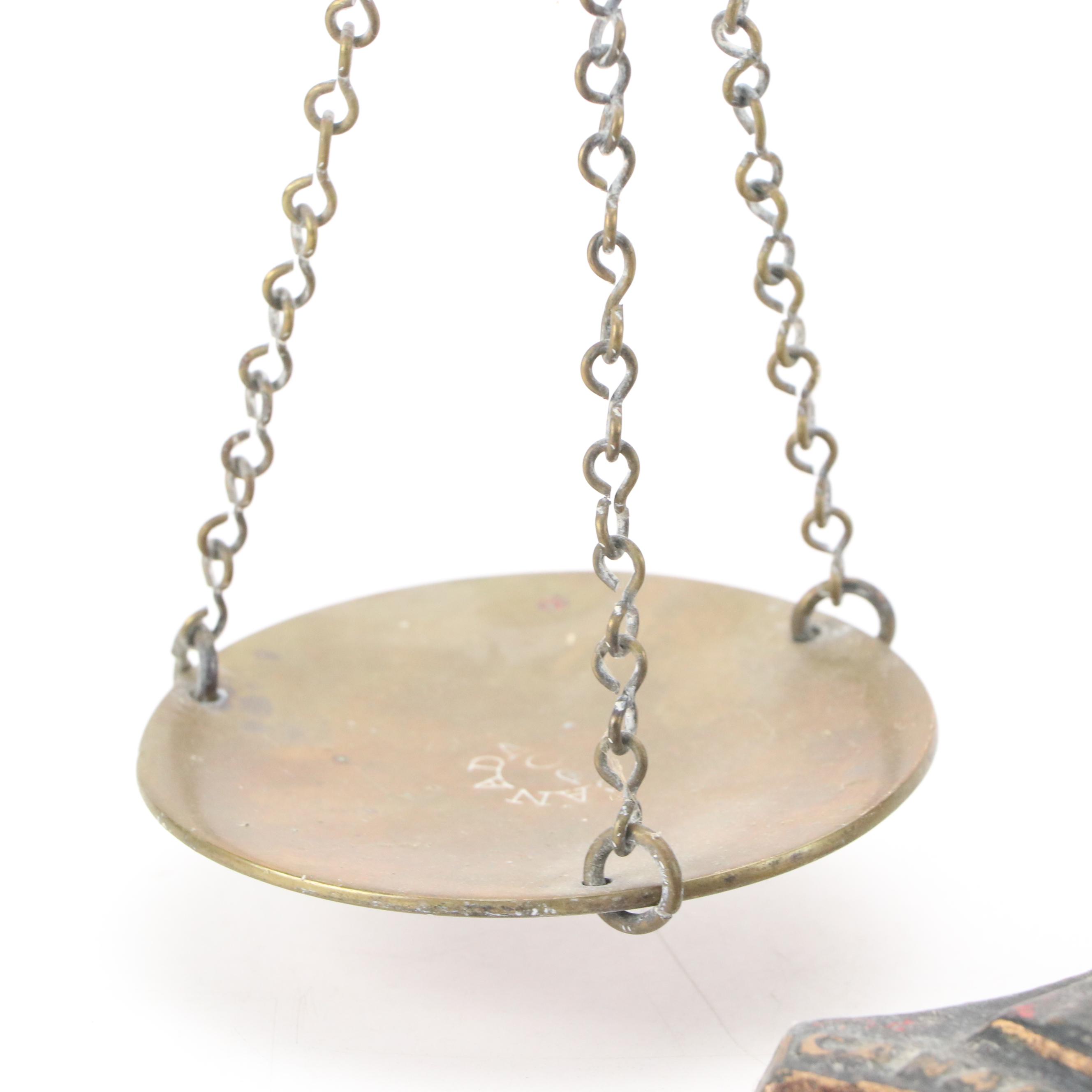 Pritchard & Andrews Canadian Balance Scale with Italian Balance Scale