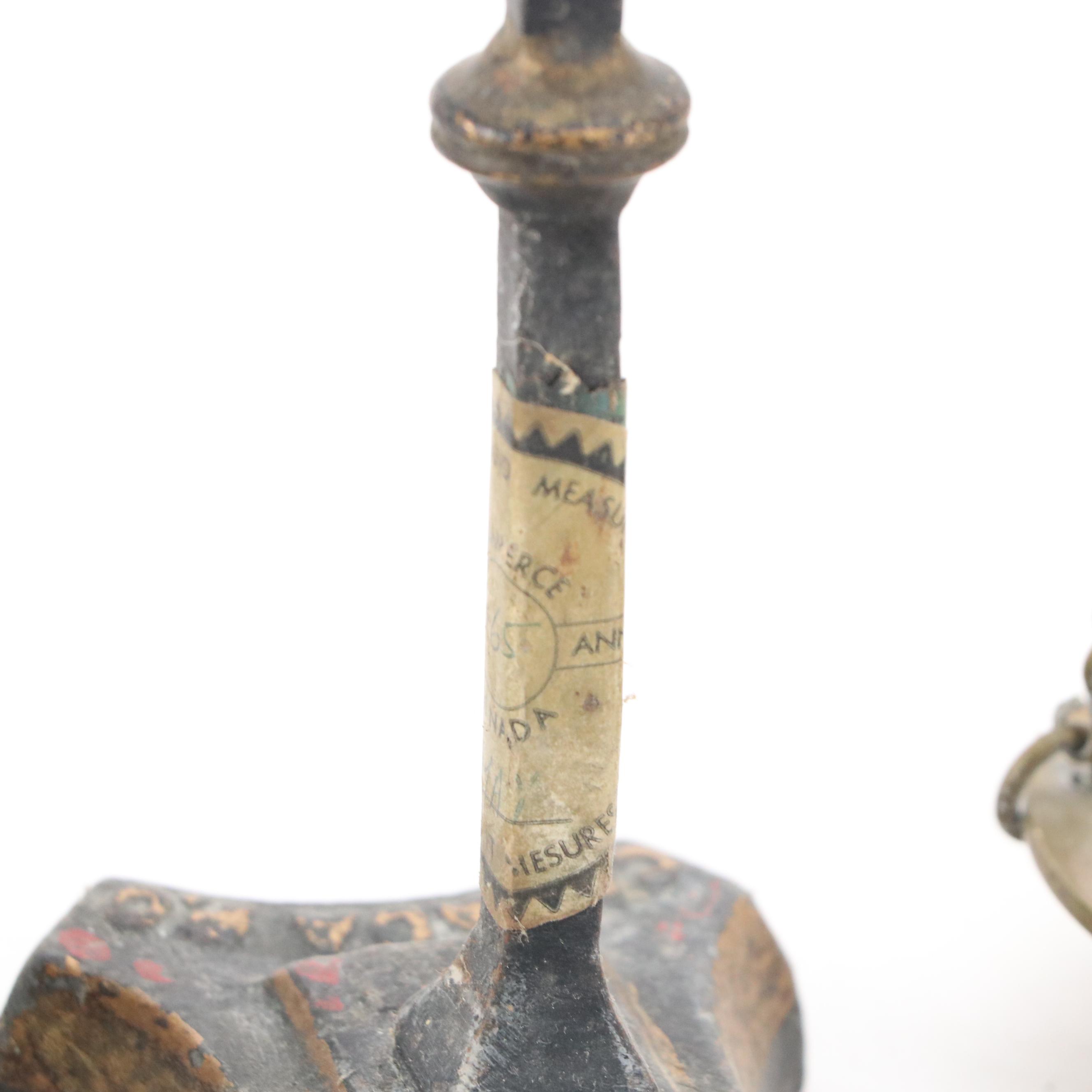 Pritchard & Andrews Canadian Balance Scale with Italian Balance Scale