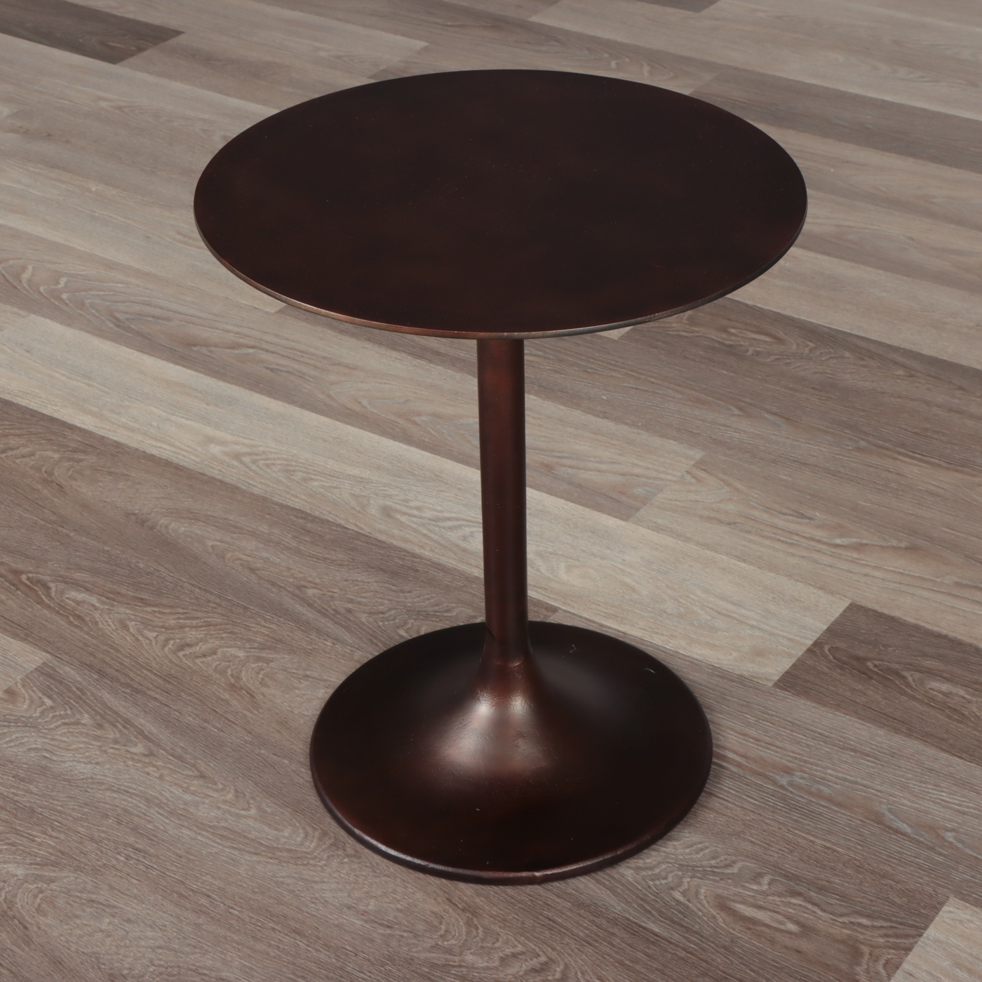 Four Hands "Tulip" Pedestal Side Table and "Schmidt" Accent Table