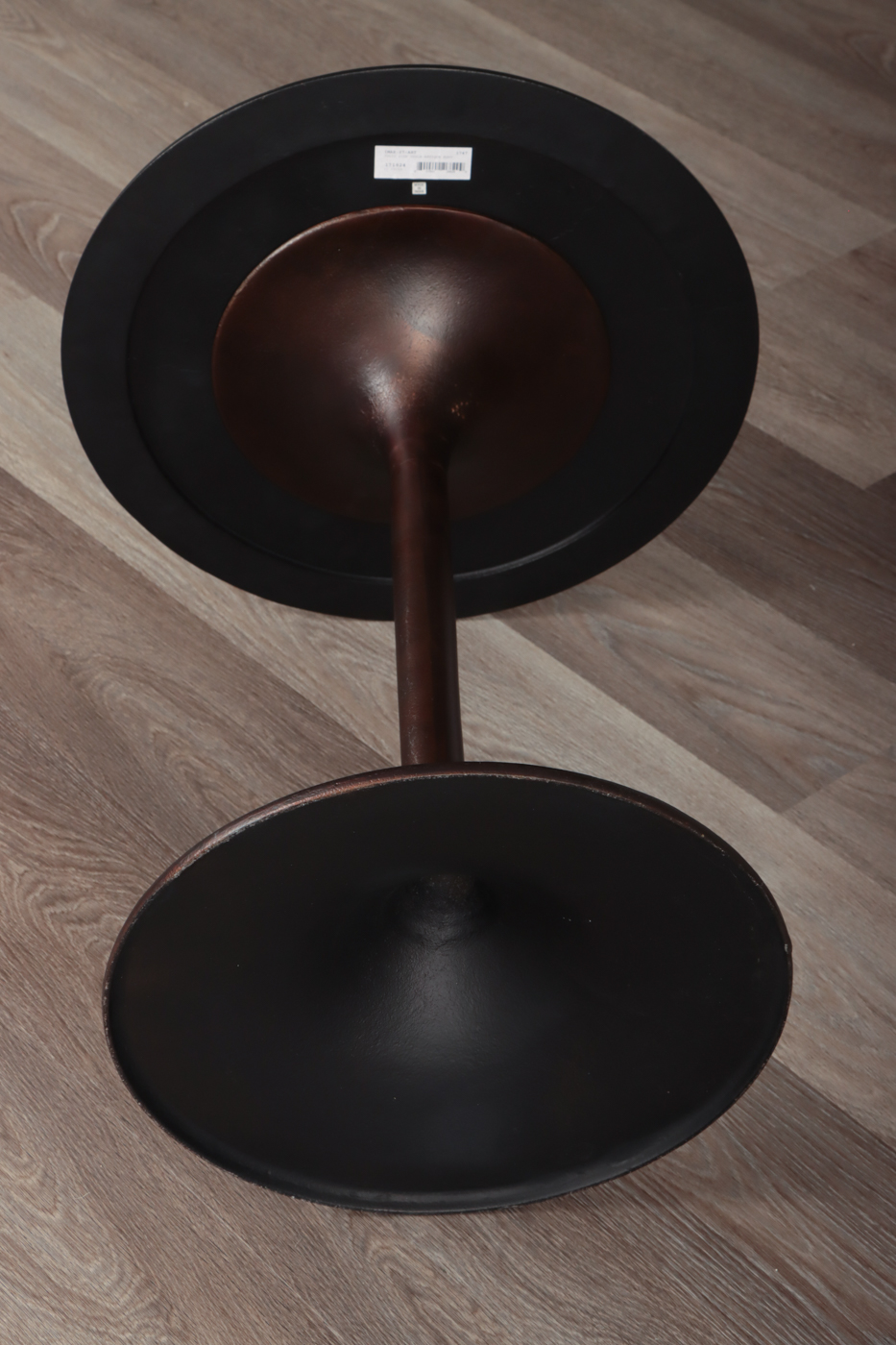 Four Hands "Tulip" Pedestal Side Table and "Schmidt" Accent Table