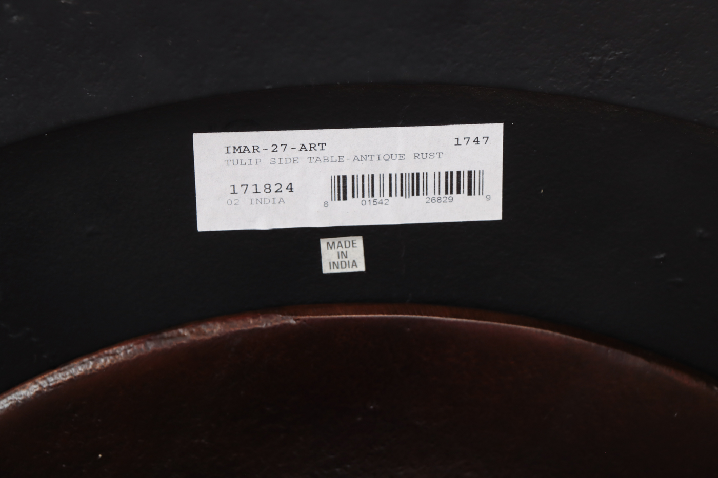 Four Hands "Tulip" Pedestal Side Table and "Schmidt" Accent Table