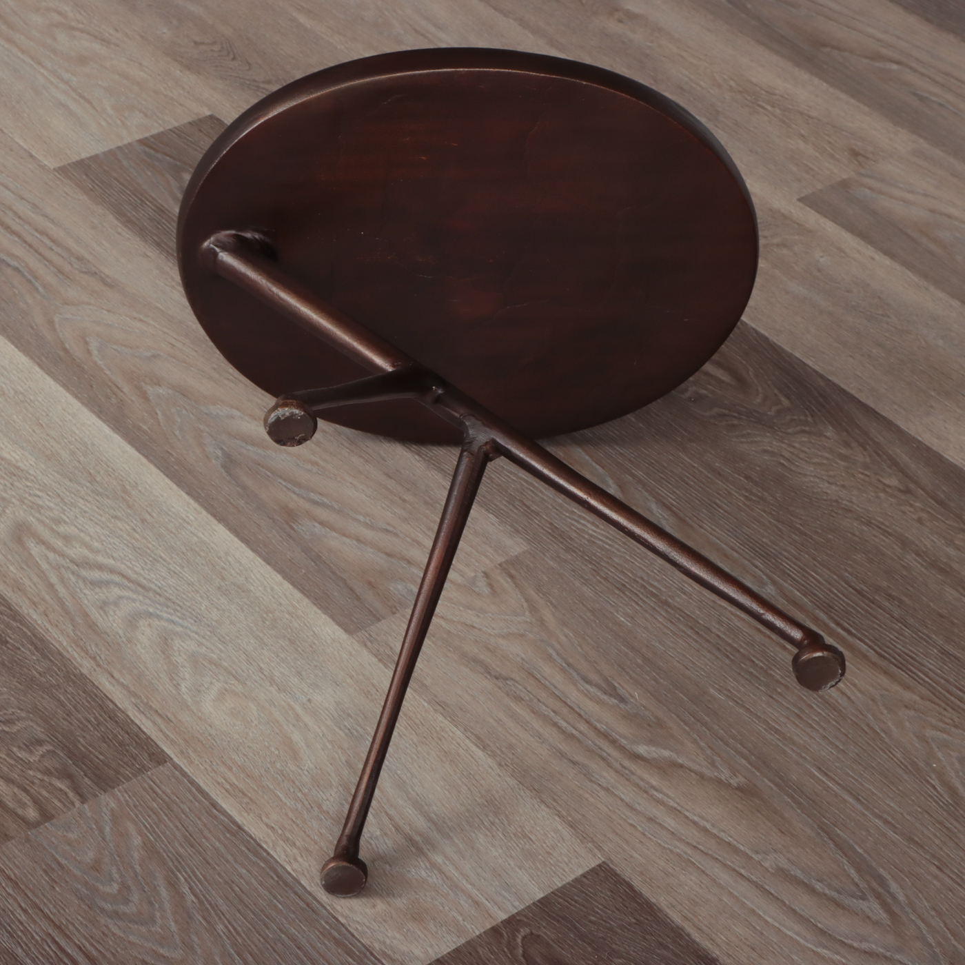 Four Hands "Tulip" Pedestal Side Table and "Schmidt" Accent Table