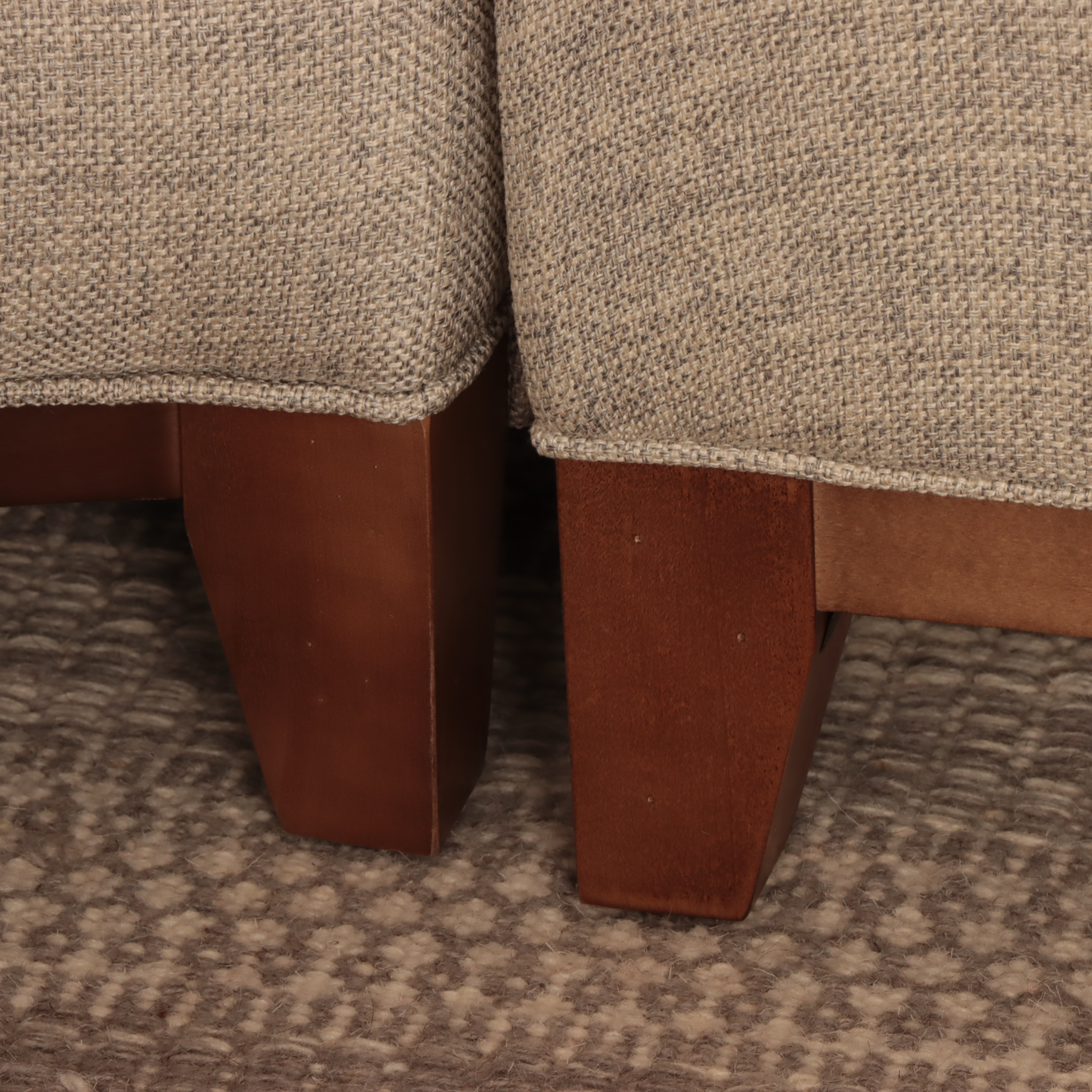 Rowe Furniture "Martin" Upholstered Sectional Sofa and Accent Pillows