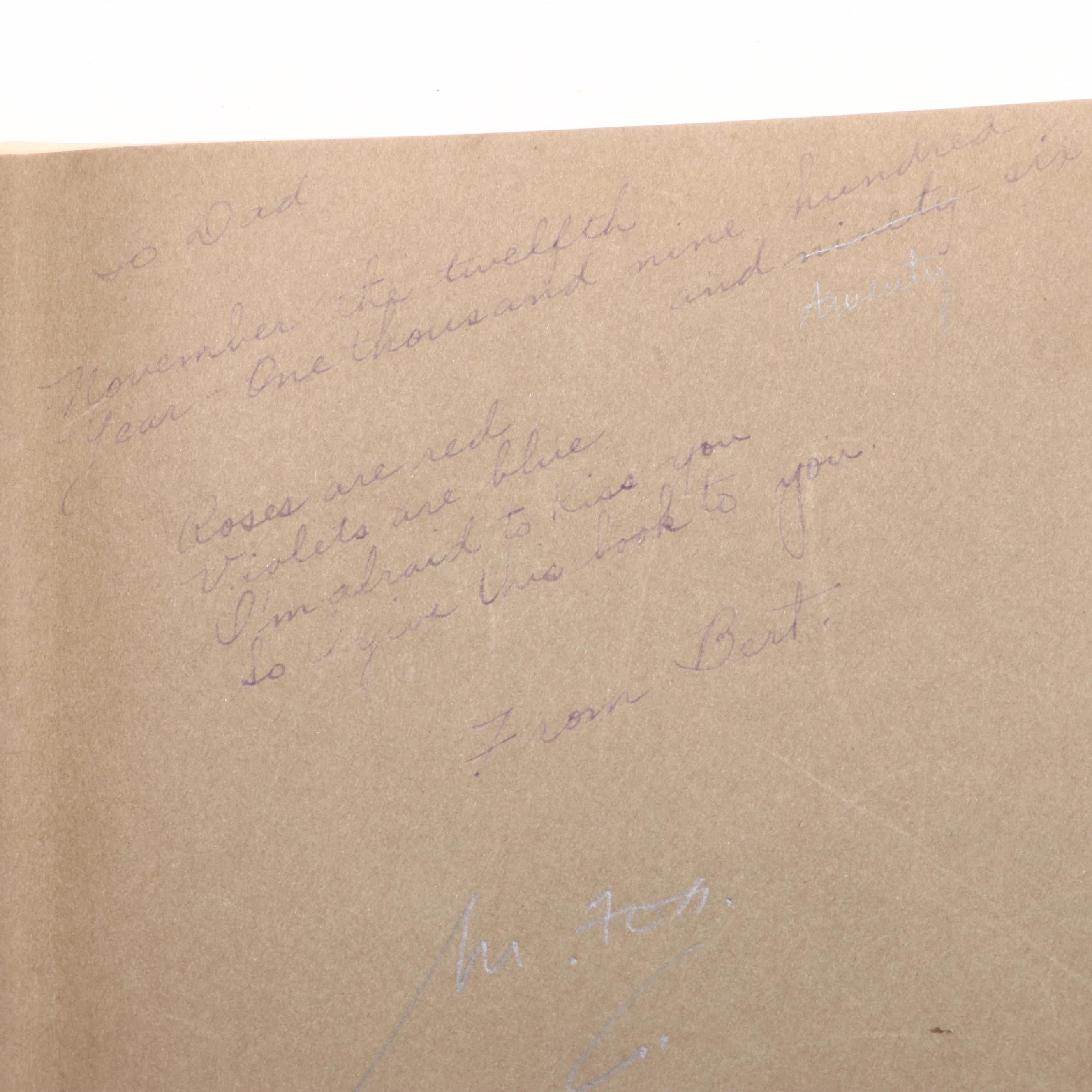 The Roycrofters "Elbert Hubbard's Scrap Book," 1923