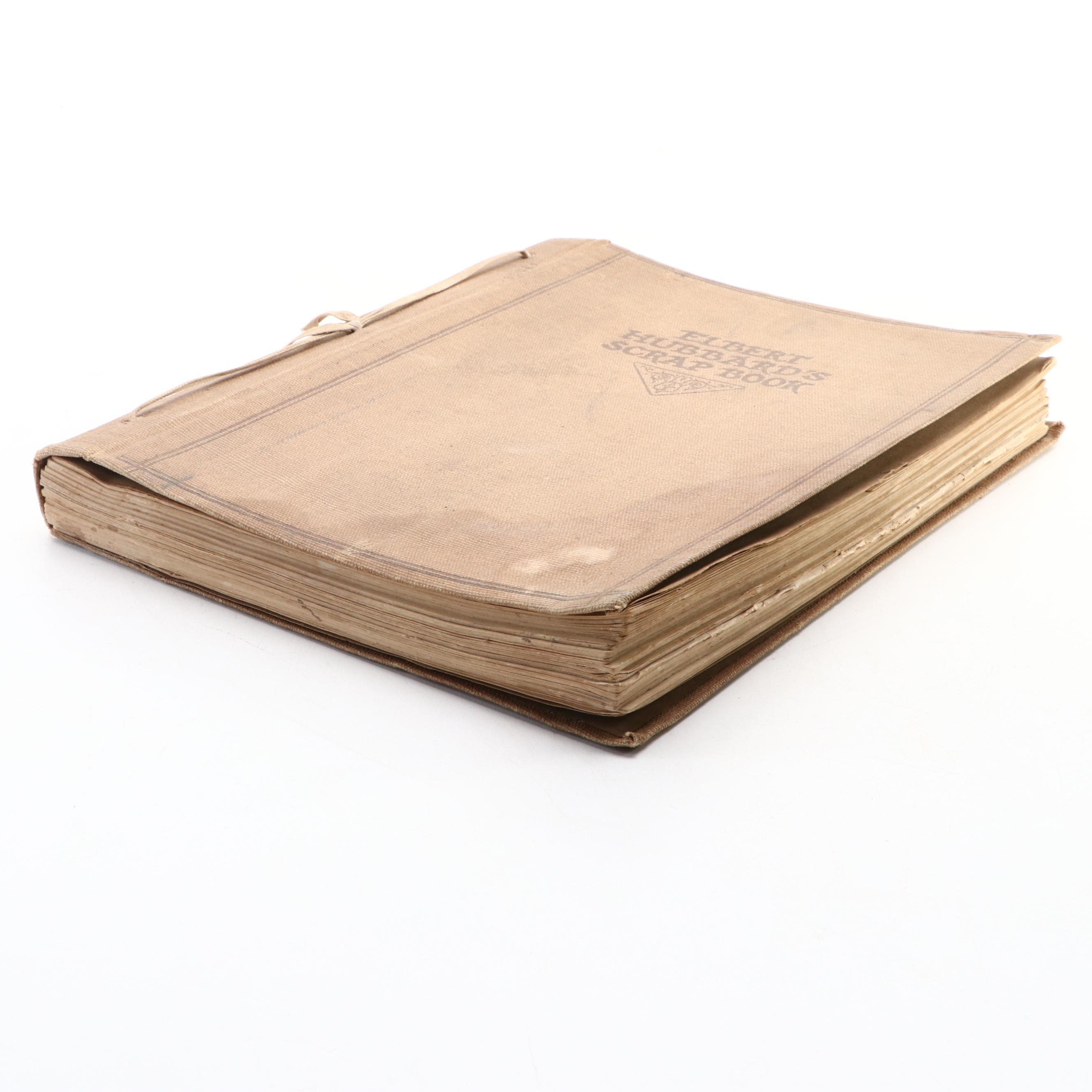 The Roycrofters "Elbert Hubbard's Scrap Book," 1923