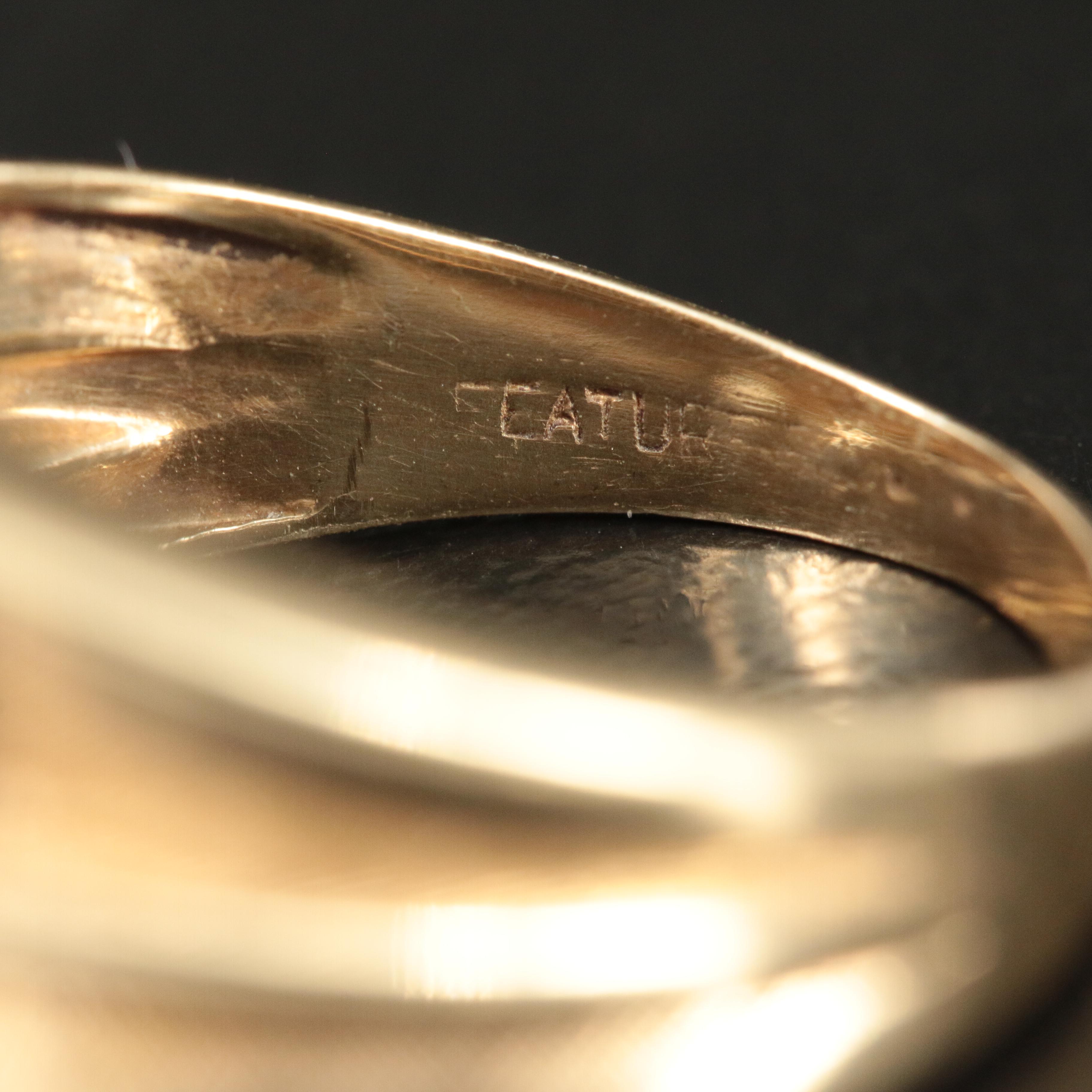 14K 0.17 CT Diamond Solitaire Ring