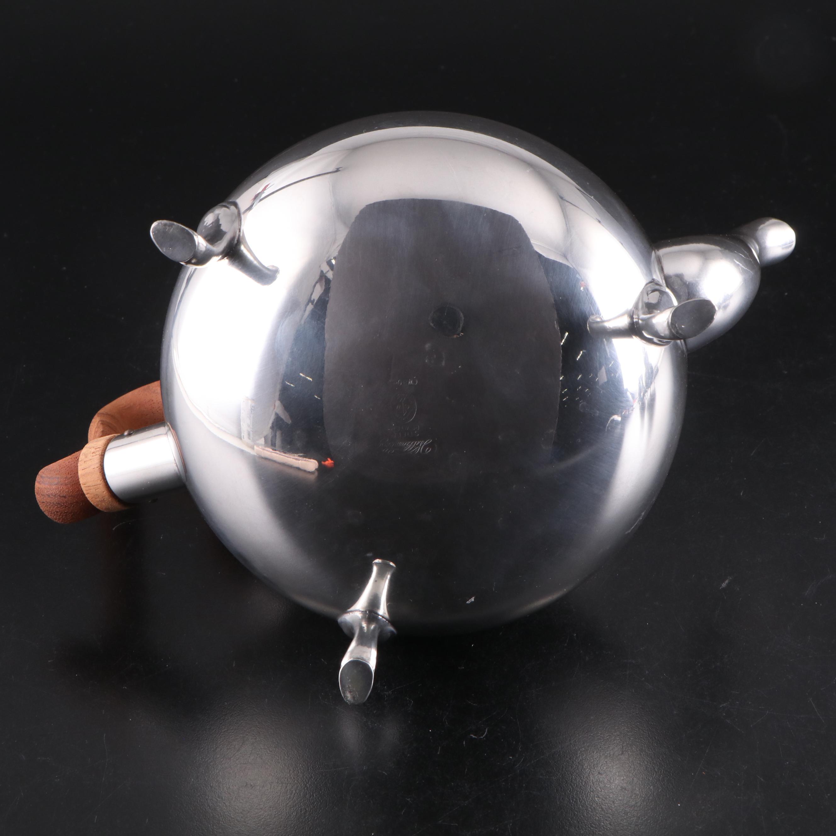 Stieff "Williamsburg" Pewter Tea Set