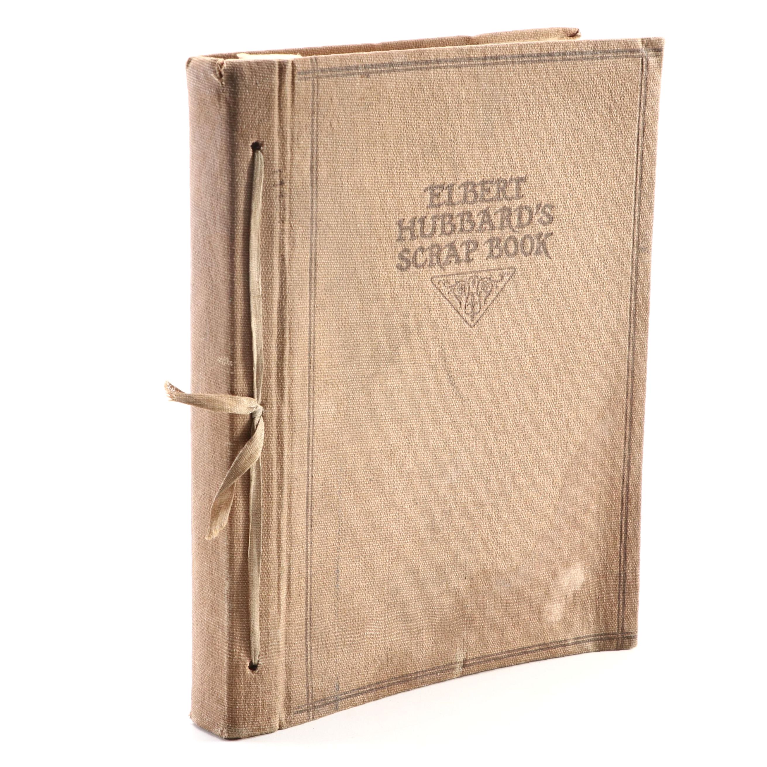 The Roycrofters "Elbert Hubbard's Scrap Book," 1923