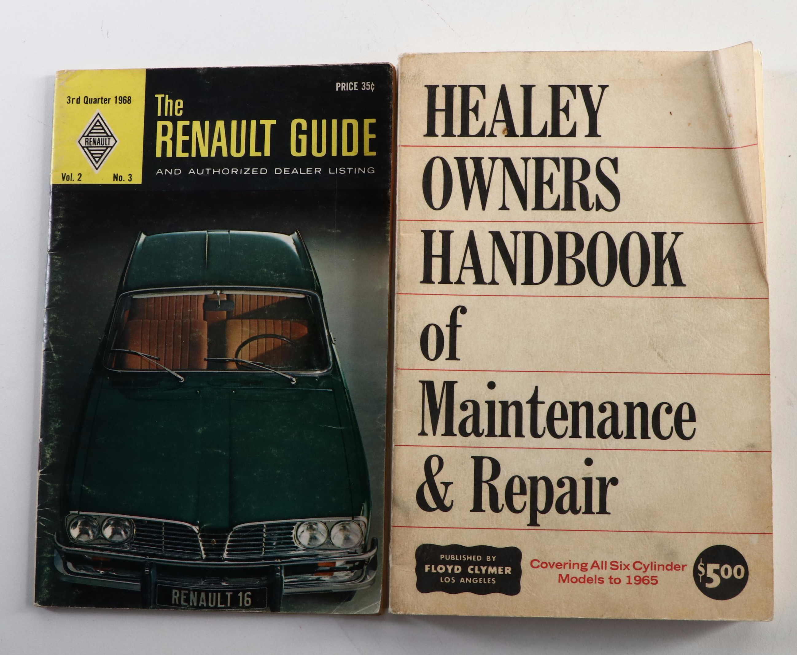 Renault, Triumph, Maserati, Jeep with Other Automotive Catalogs, Guide and More