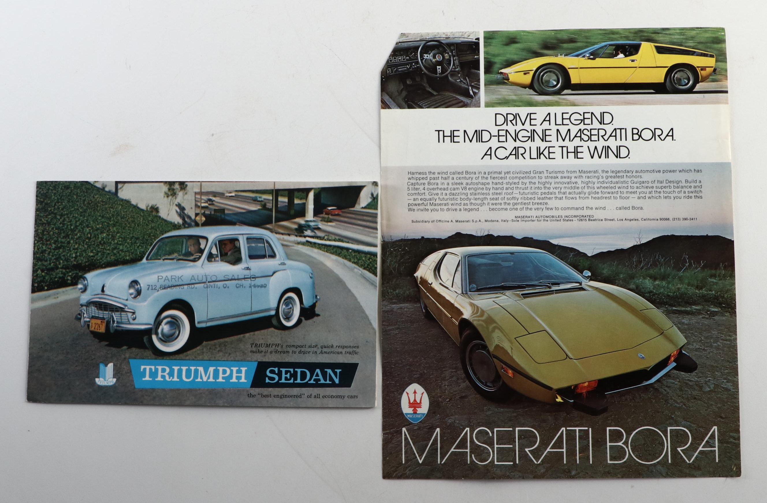 Renault, Triumph, Maserati, Jeep with Other Automotive Catalogs, Guide and More
