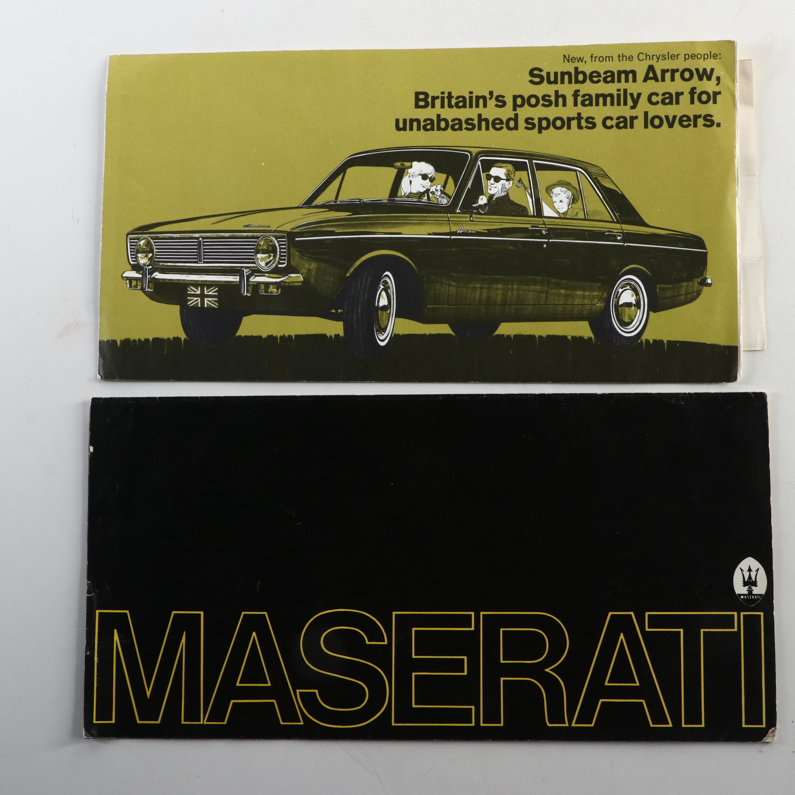 Renault, Triumph, Maserati, Jeep with Other Automotive Catalogs, Guide and More