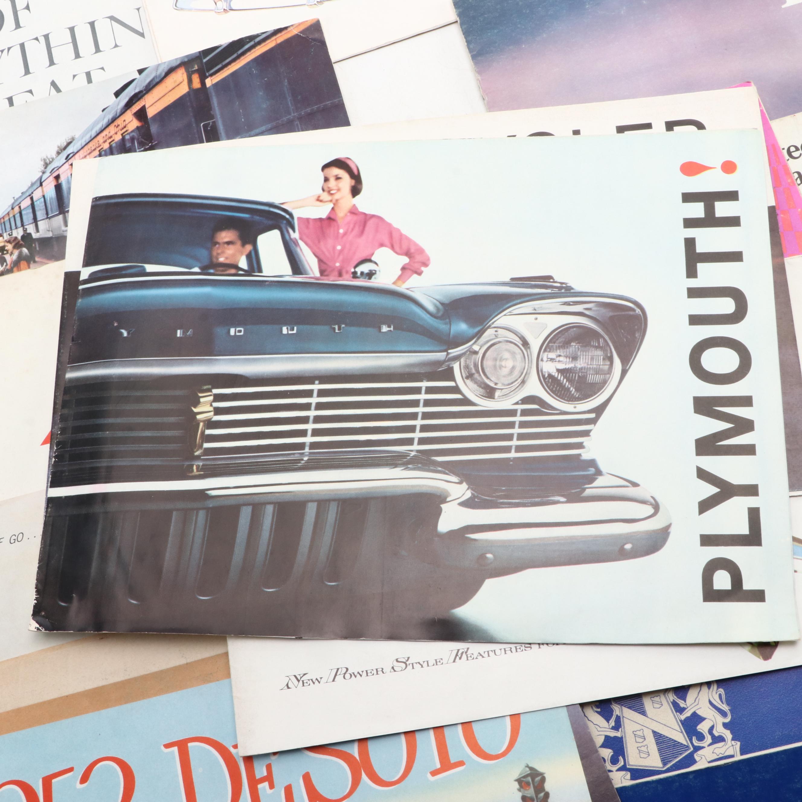 DeSoto, Dodge, Chrysler and Other Automotive Catalogs, Manuals and More