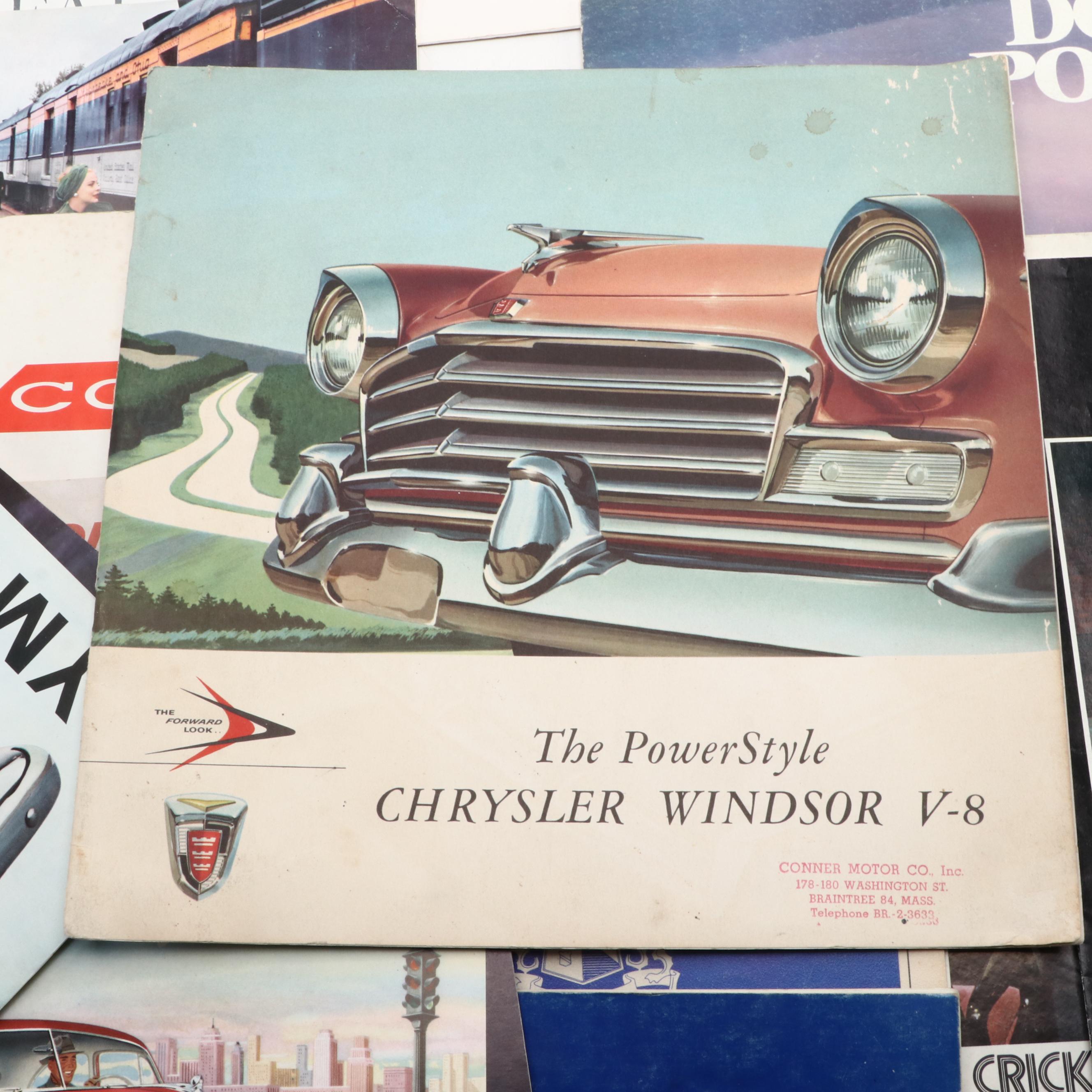 DeSoto, Dodge, Chrysler and Other Automotive Catalogs, Manuals and More