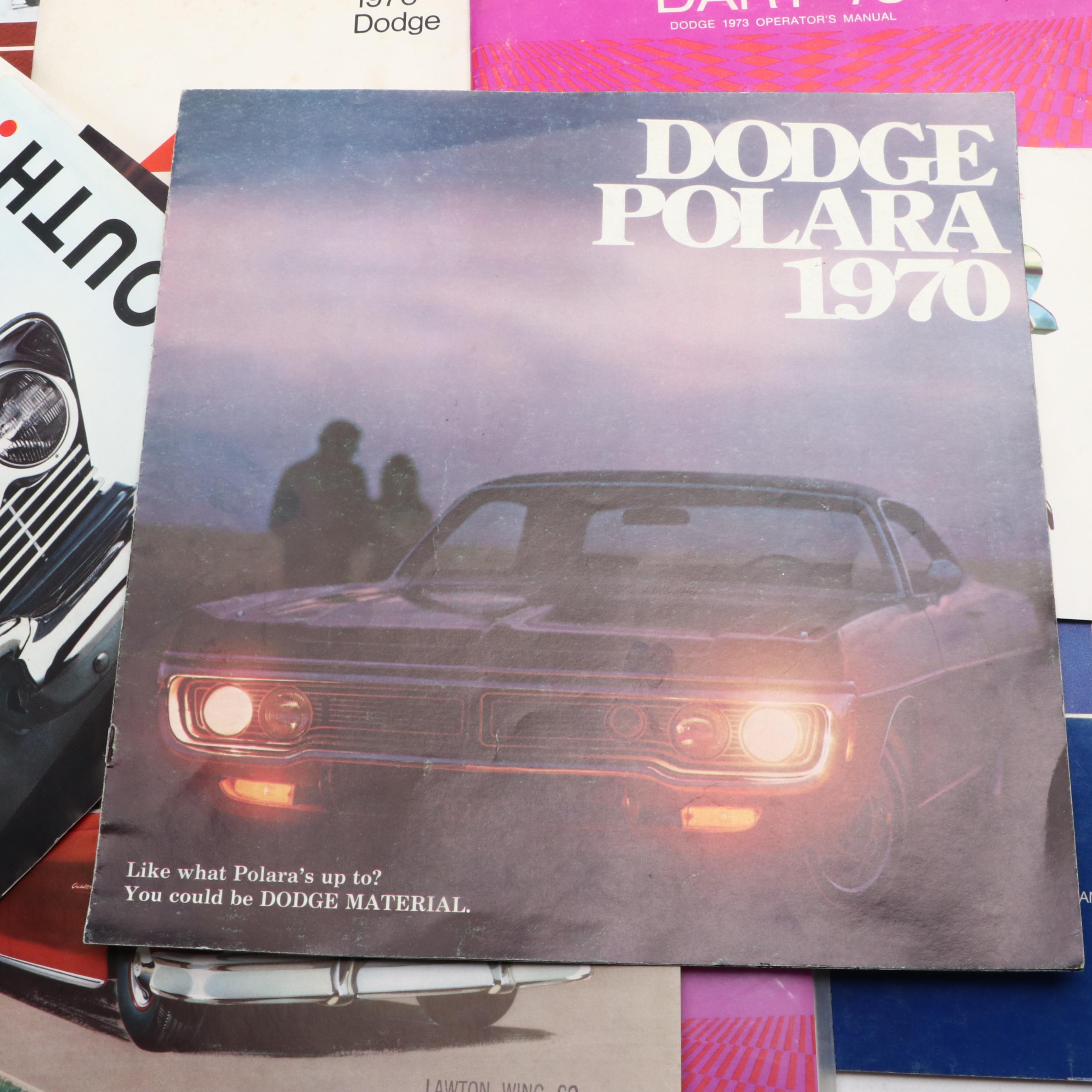 DeSoto, Dodge, Chrysler and Other Automotive Catalogs, Manuals and More