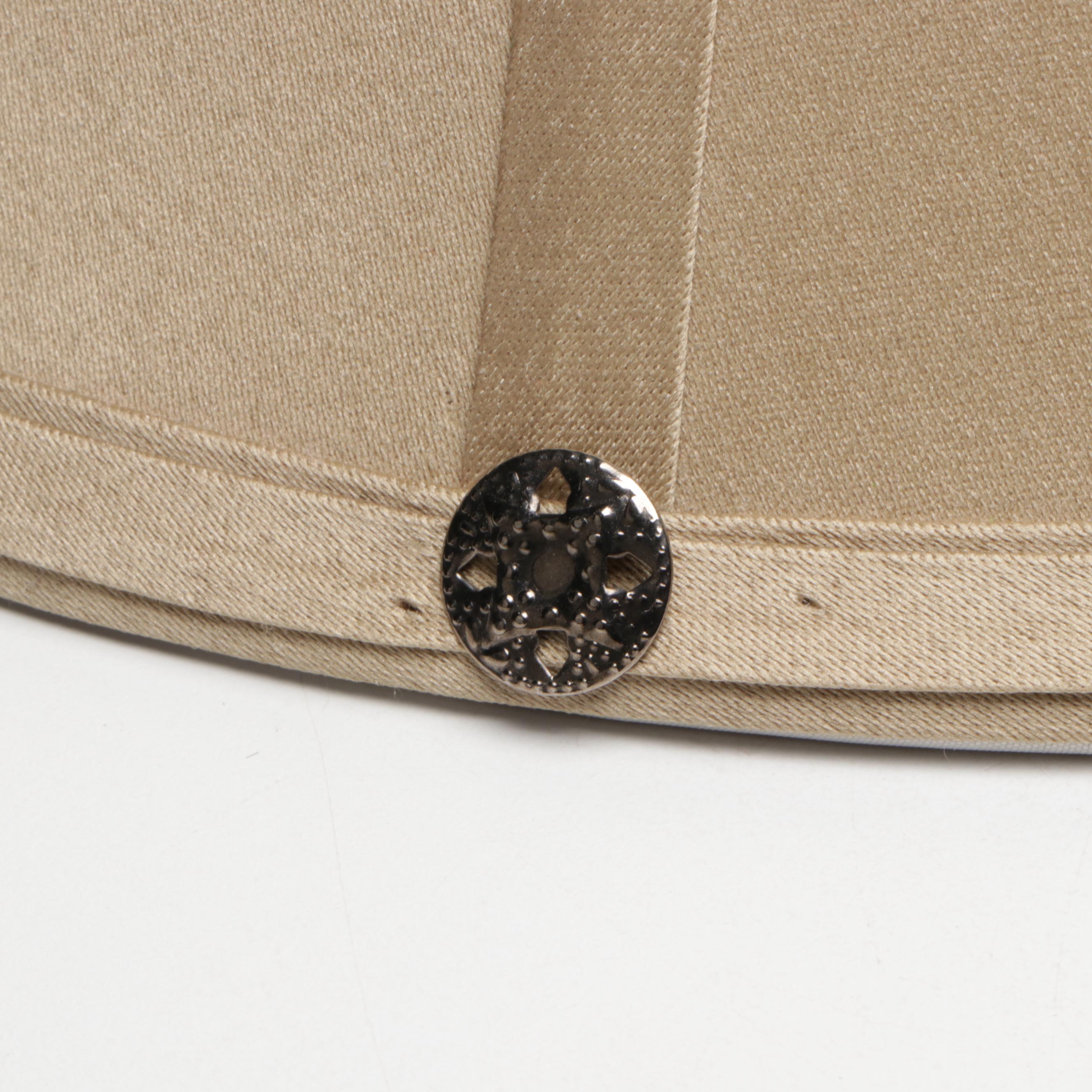 Copper Finish Metal Mantel Lamp & Beaded Lightbulbs, Half-Round Wall Shade