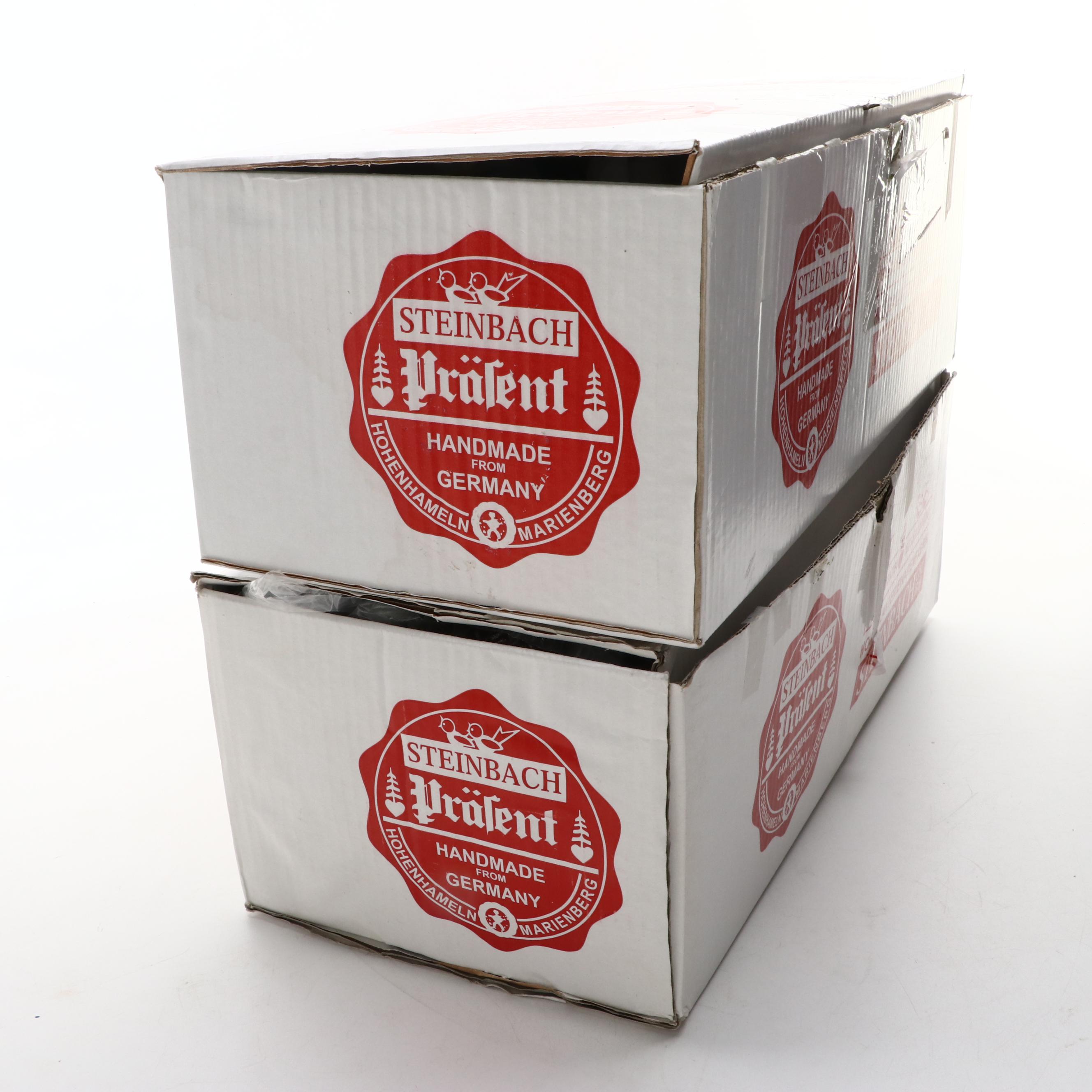 Steinbach "A Christmas Carol" Paint Decorated Wood Nutcrackers