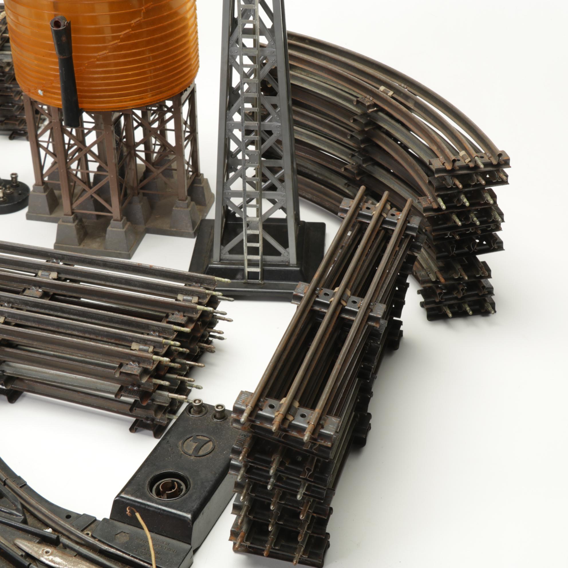 Lionel O-Gauge 3-Rail Track with Accessories, Mid to Late 20th Century