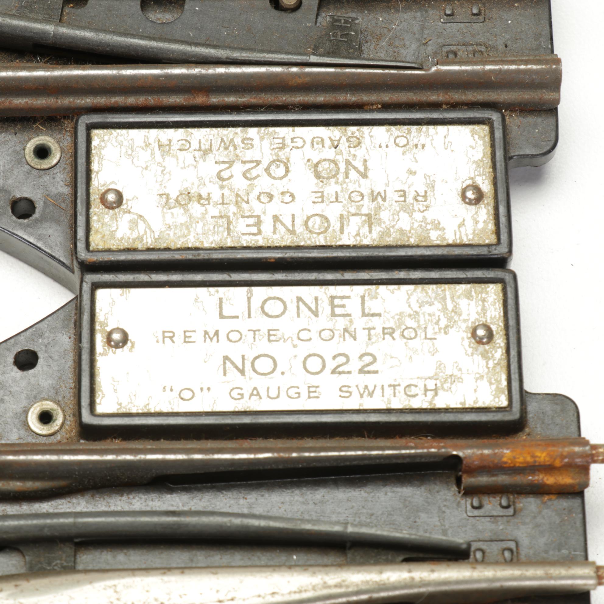 Lionel O-Gauge 3-Rail Track with Accessories, Mid to Late 20th Century