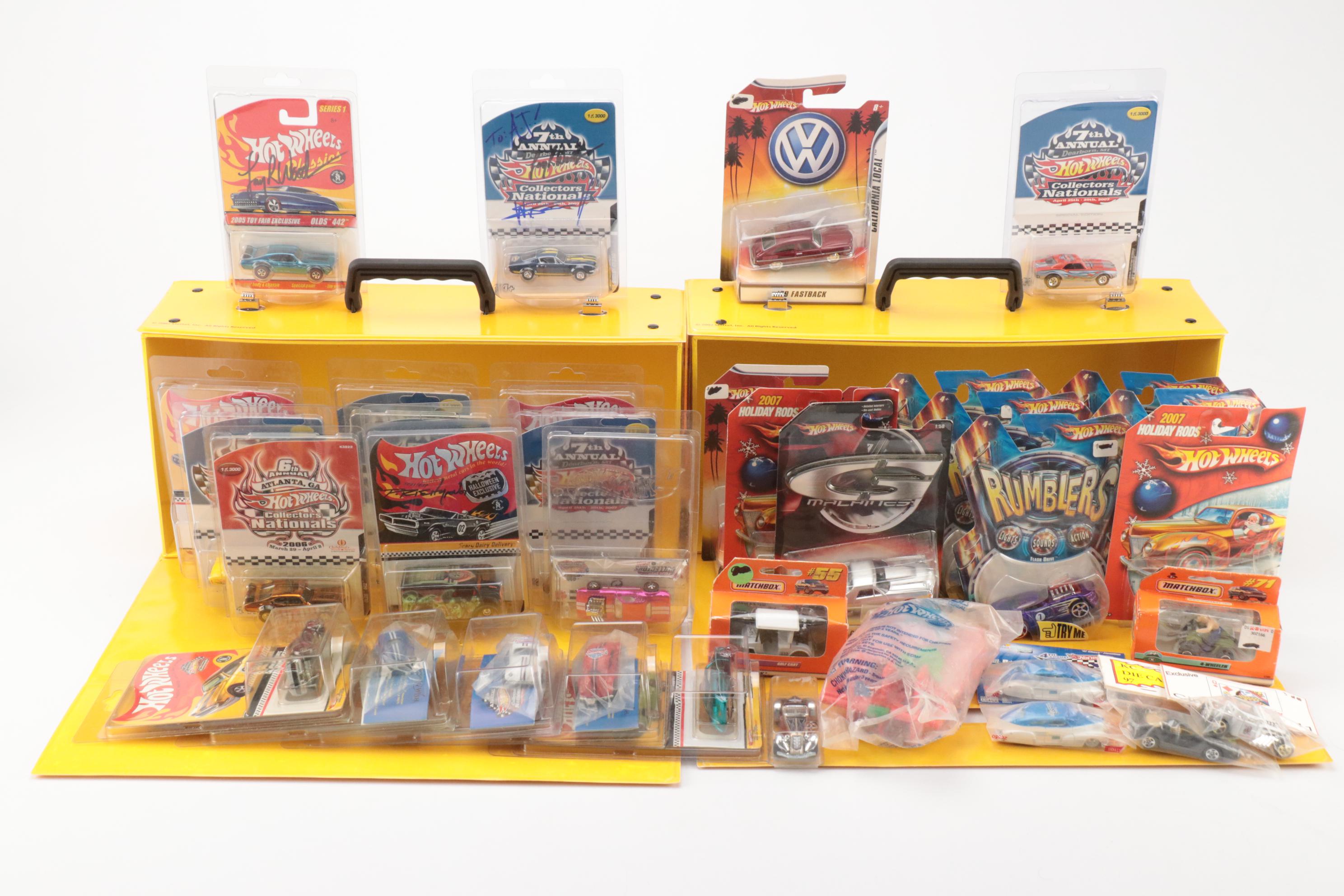 Hot Wheels Toy Cars, Collector's Cases and Framed Prints