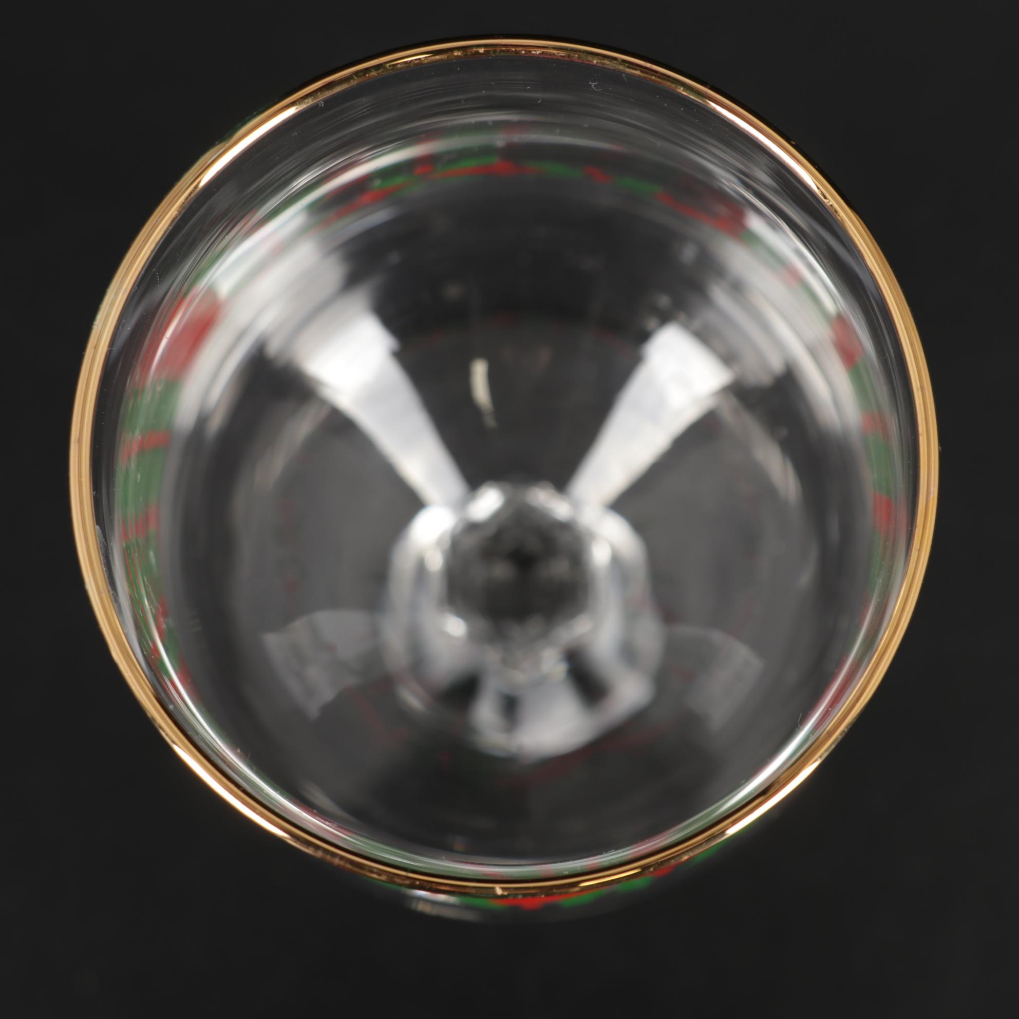 Spode "Christmas Tree" Placemats, Libbey "Holly & Ribbon" Water Goblets & More