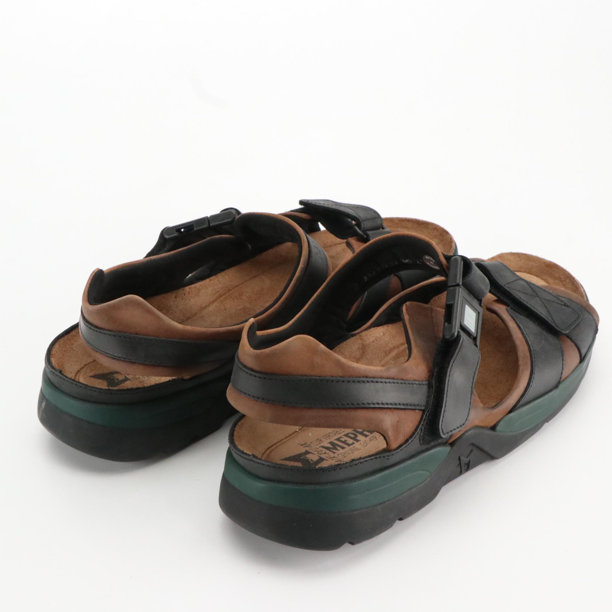 Men's Clarks and Mephisto Leather Sandals