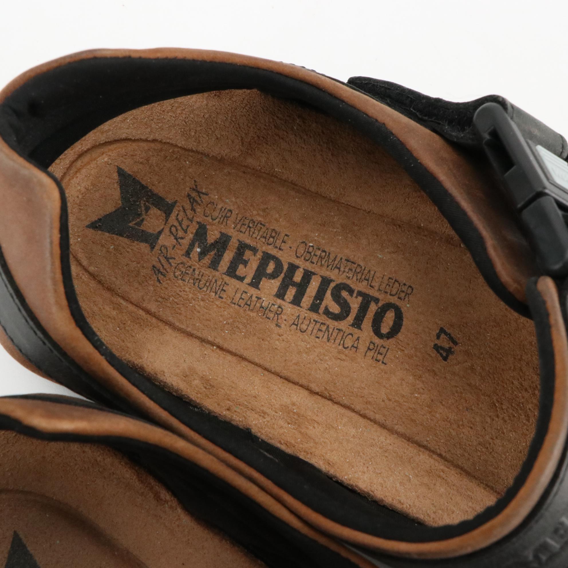 Men's Clarks and Mephisto Leather Sandals