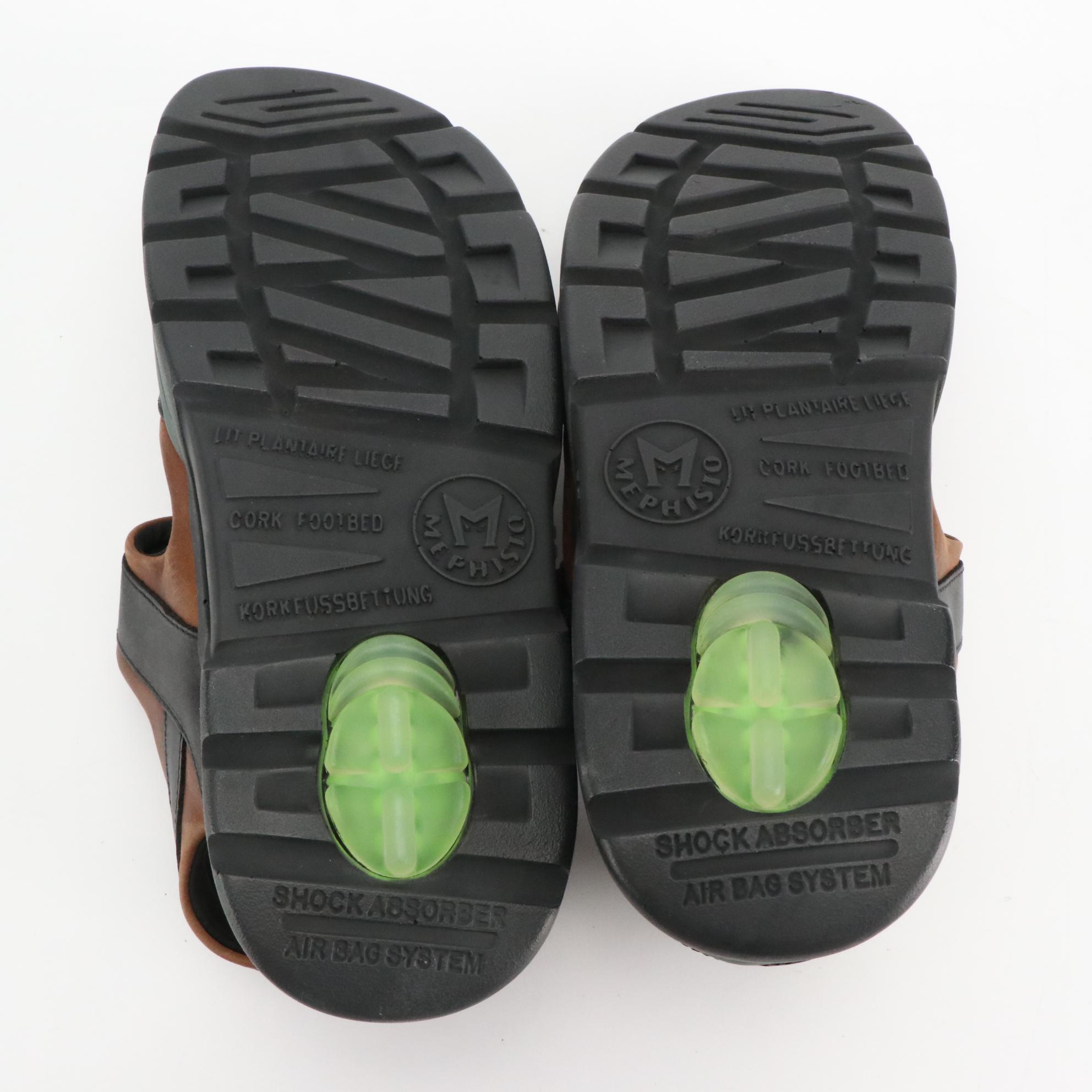 Men's Clarks and Mephisto Leather Sandals