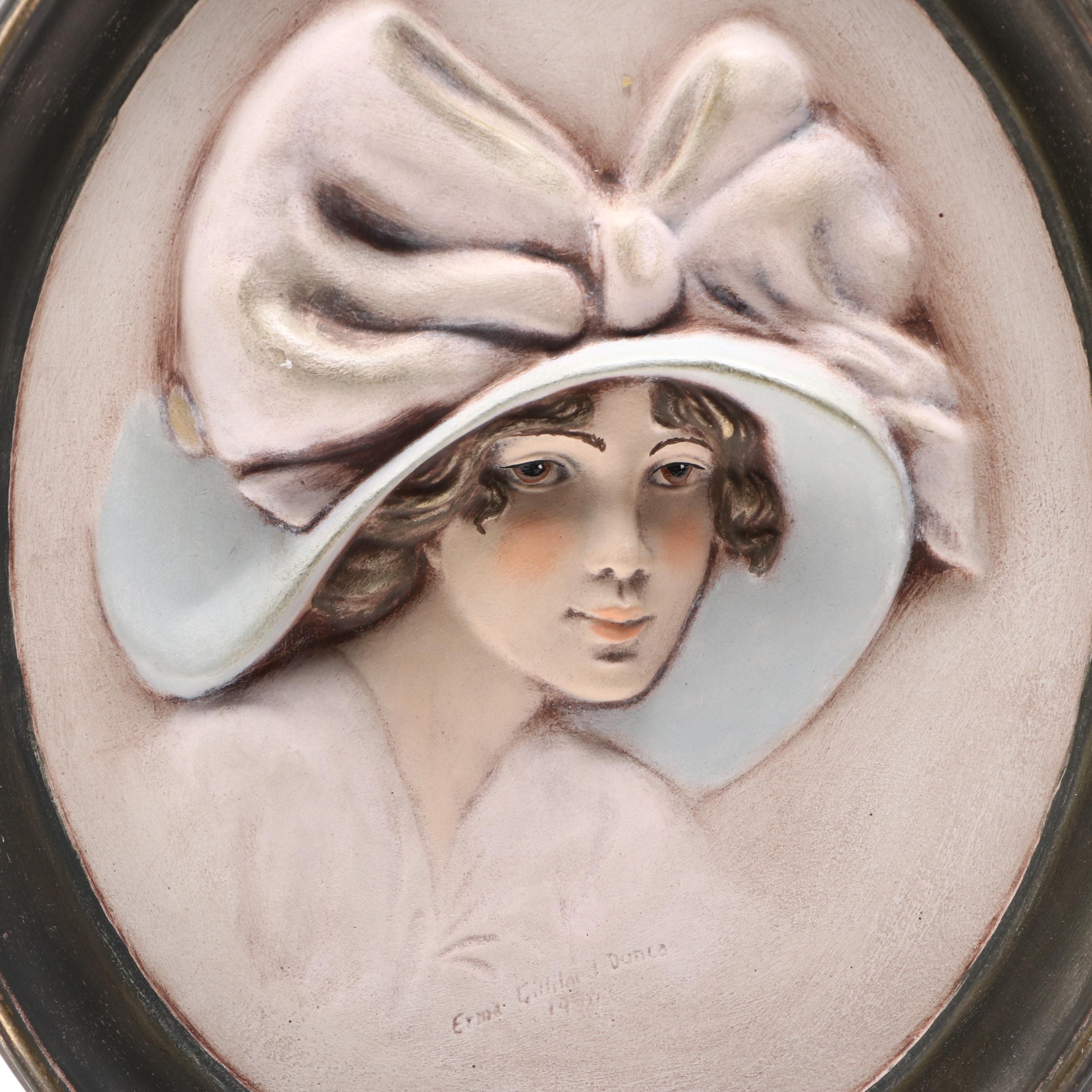 Duncan Ceramic Products Framed Ceramic Relief Wall Hangings