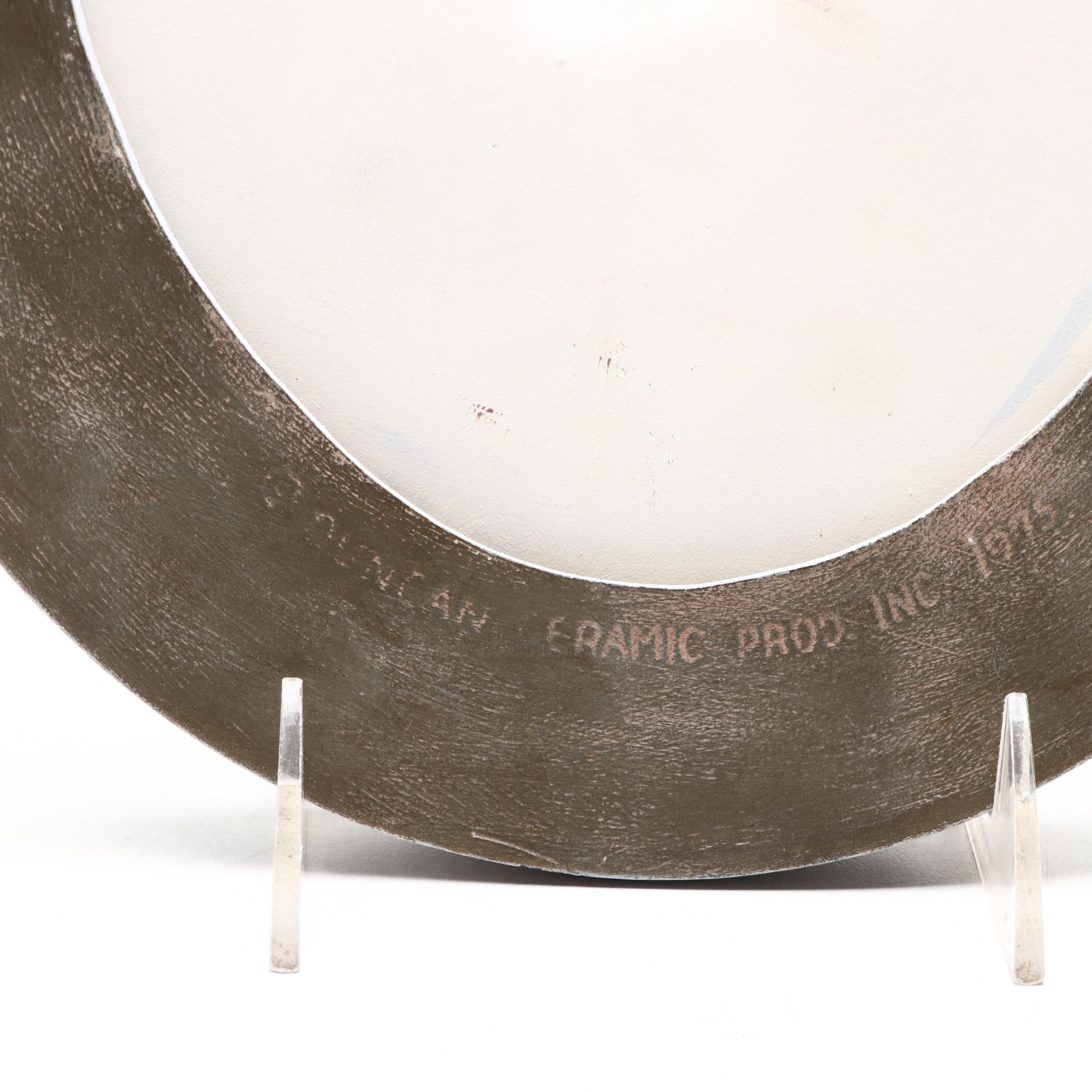 Duncan Ceramic Products Framed Ceramic Relief Wall Hangings