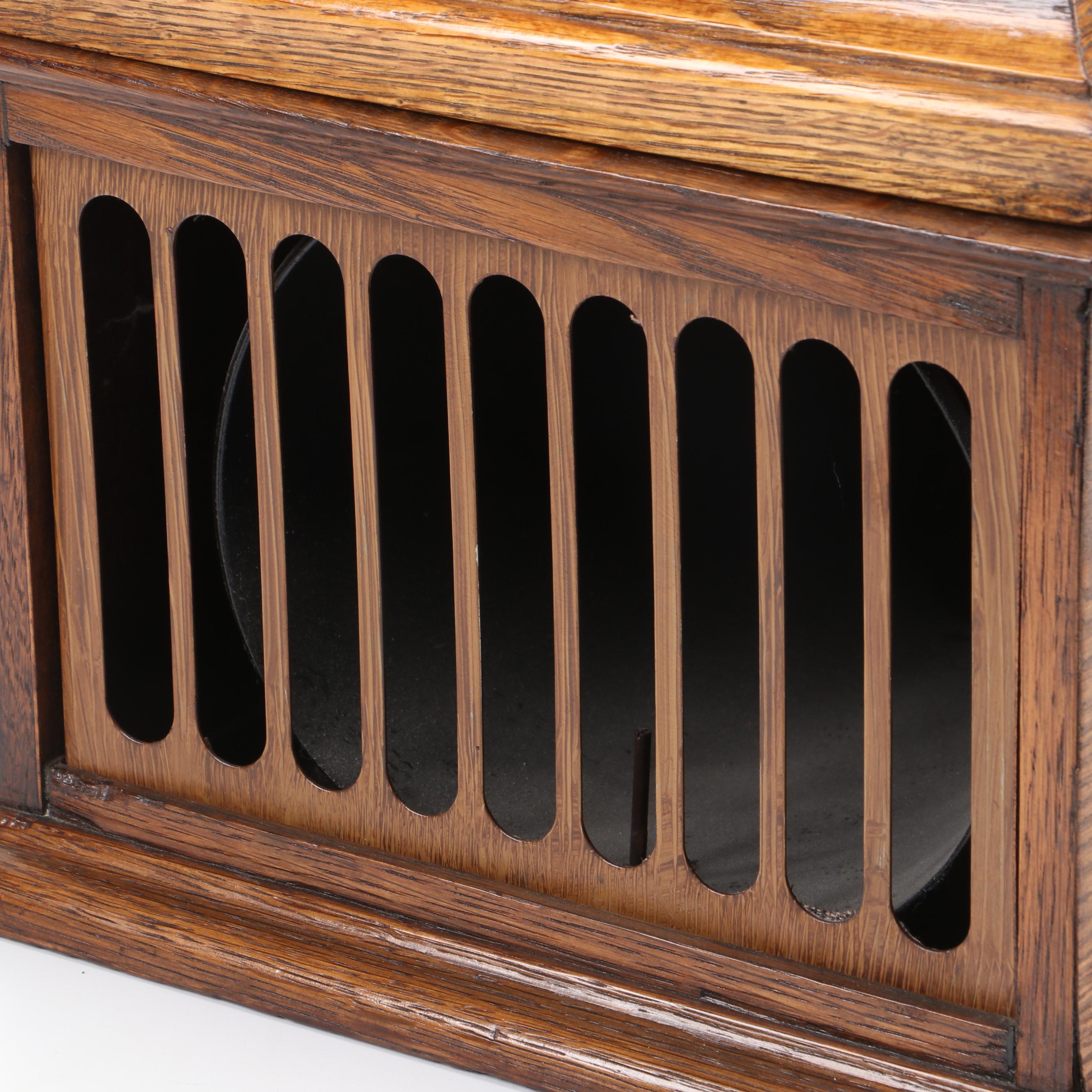 Edison Amberola Model 30 Cylinder Phonograph and Cylinder Records