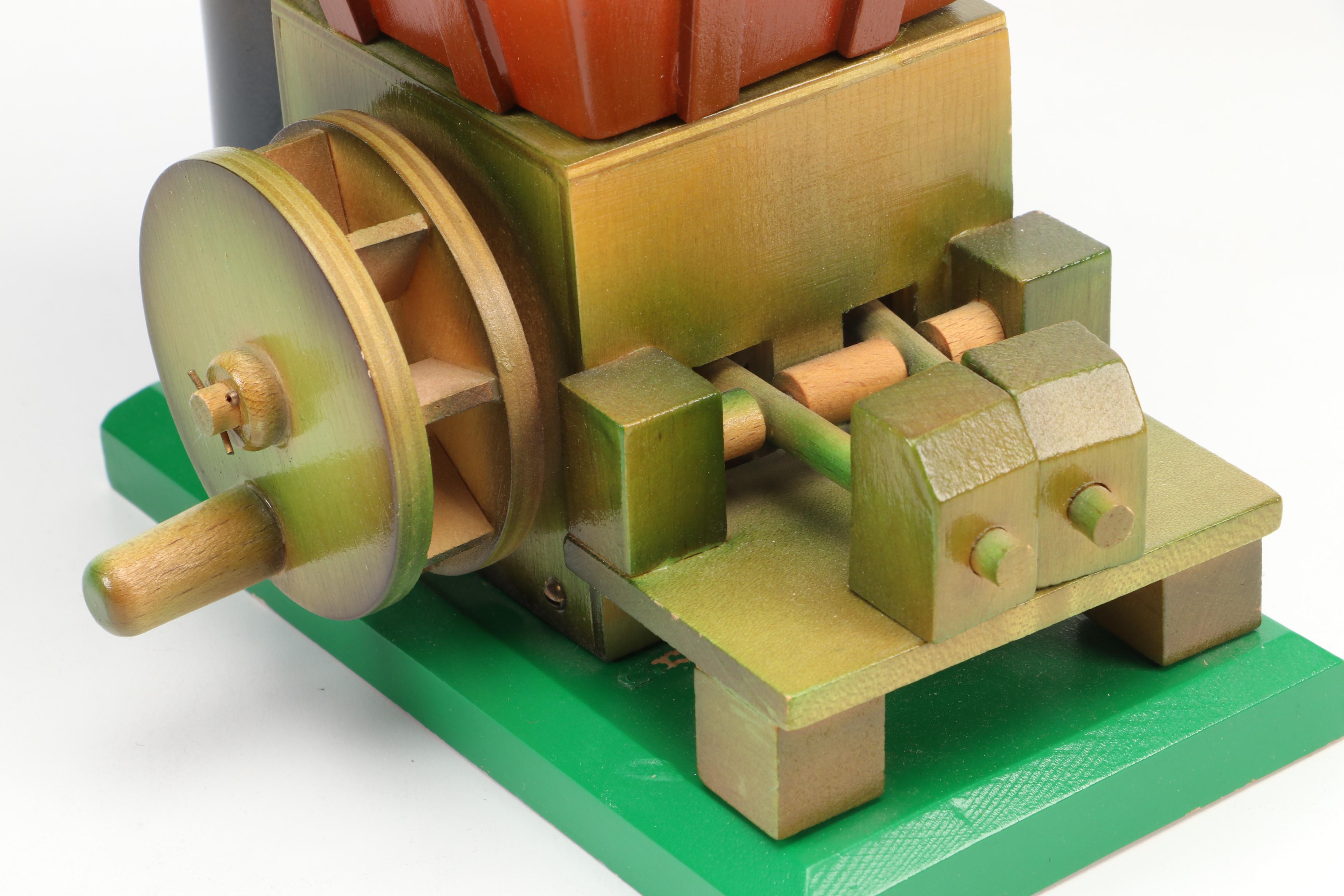 Steinbach Miller, Clock Maker, and Blacksmith Handcrafted Wooden Nutcrackers